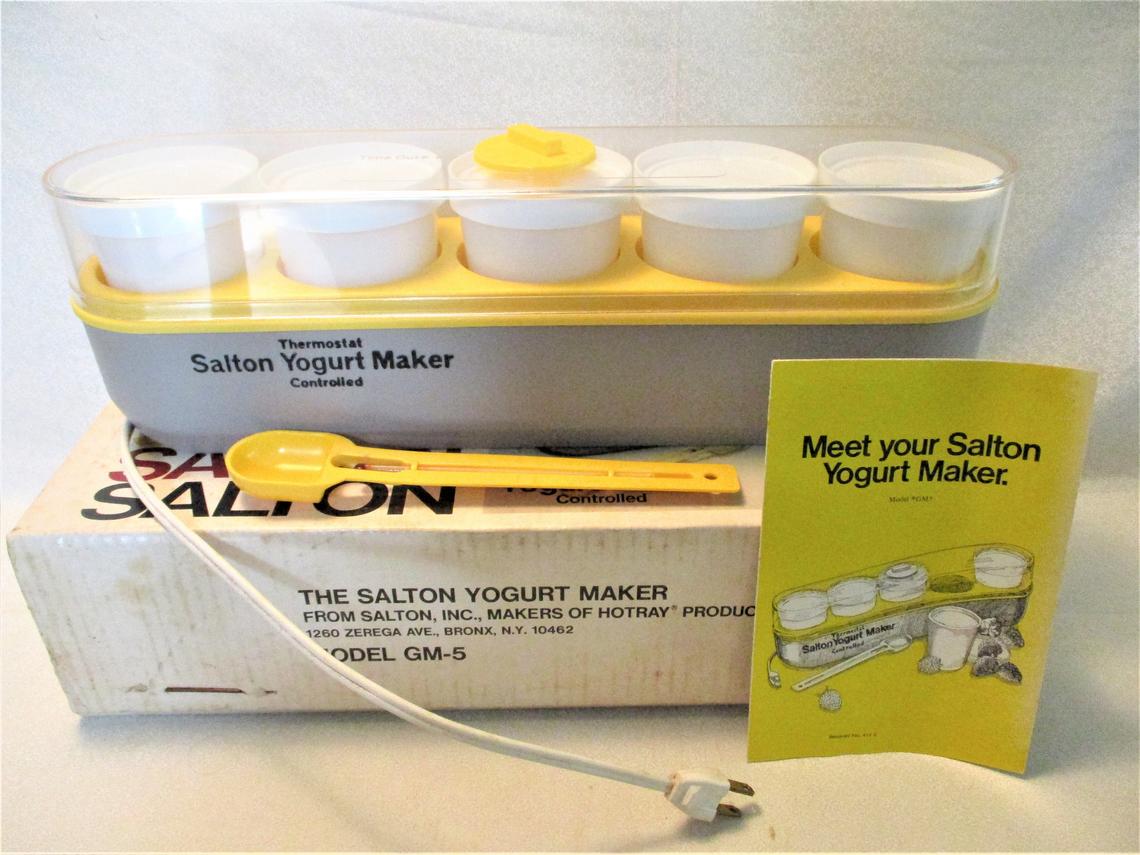 The Salton yogurt maker - 1970's : r/nostalgia