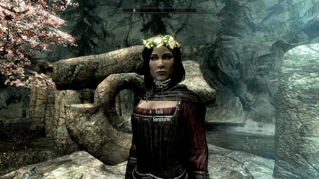 I’m not sure if anybody has done this before but…Serana in a flower