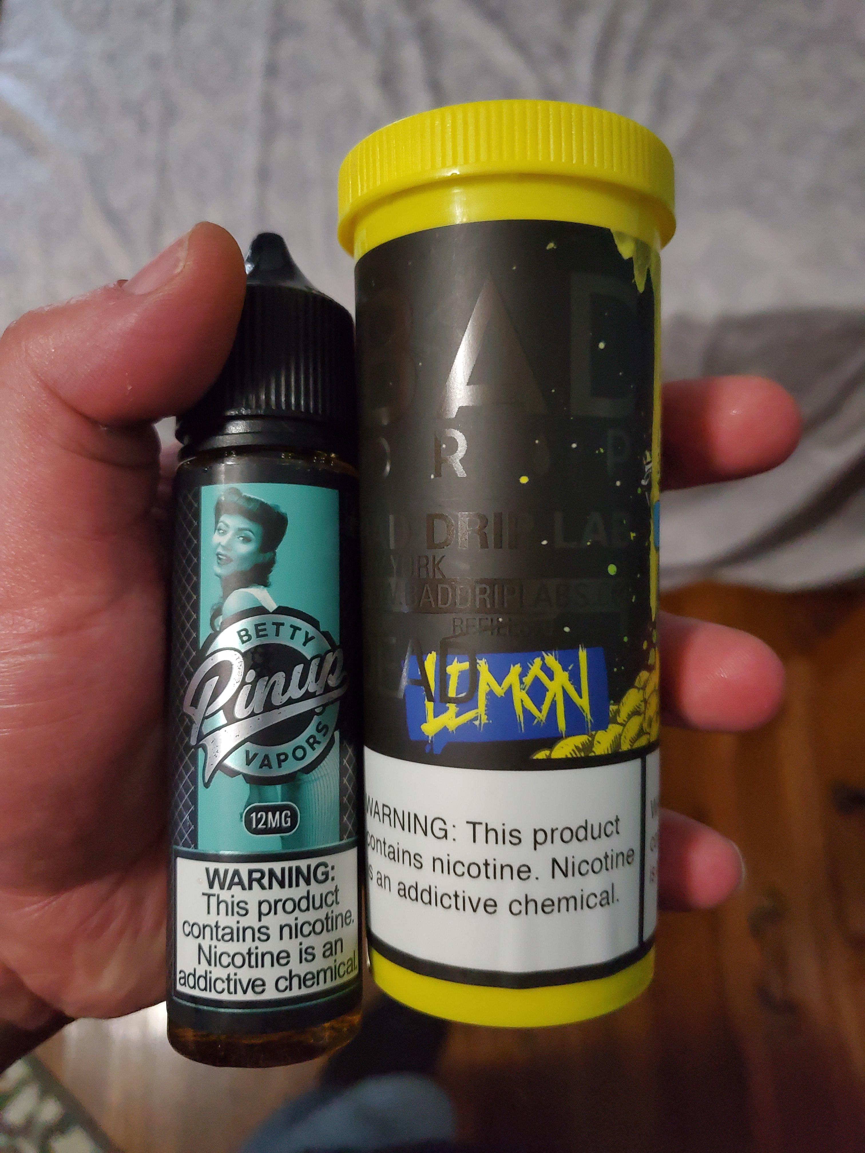 Out of town vape shop pick ups. I didn't know bad drip was closing due