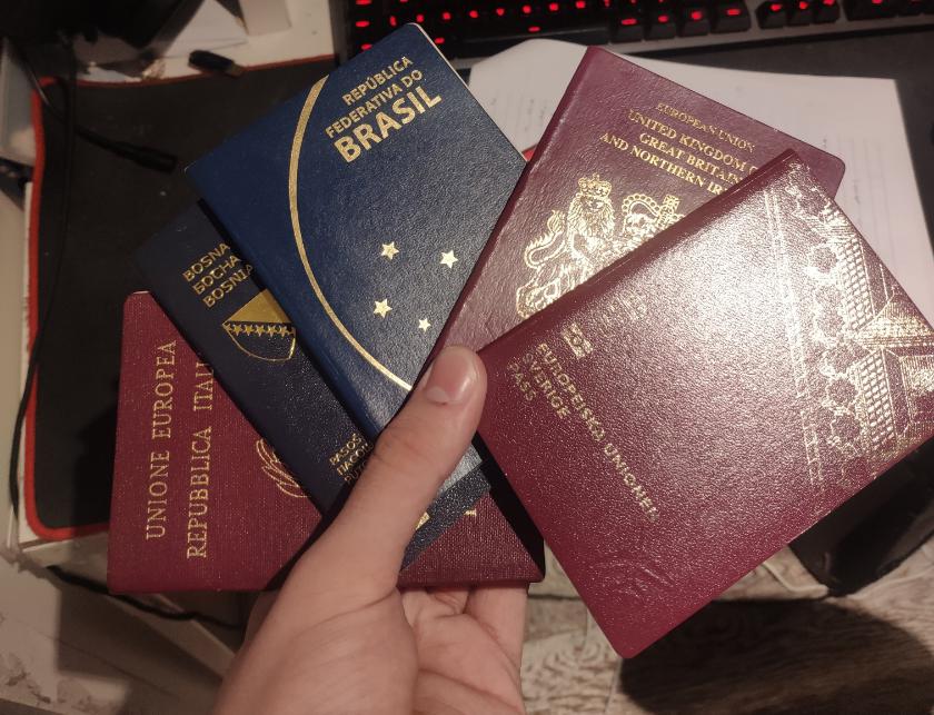 all my passports PassportPorn