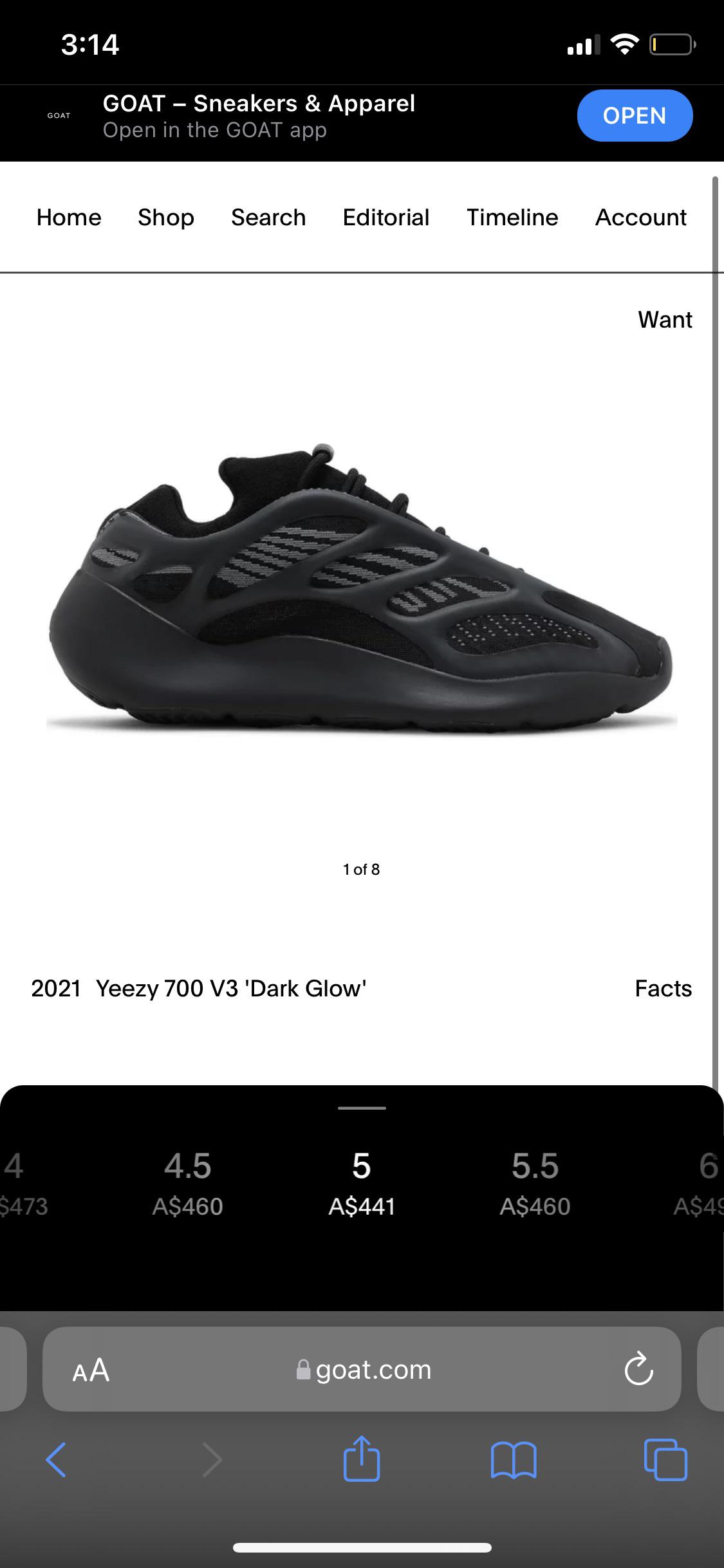 Anyone know a good website to get these Yeezys from size 12 or 12.5 r