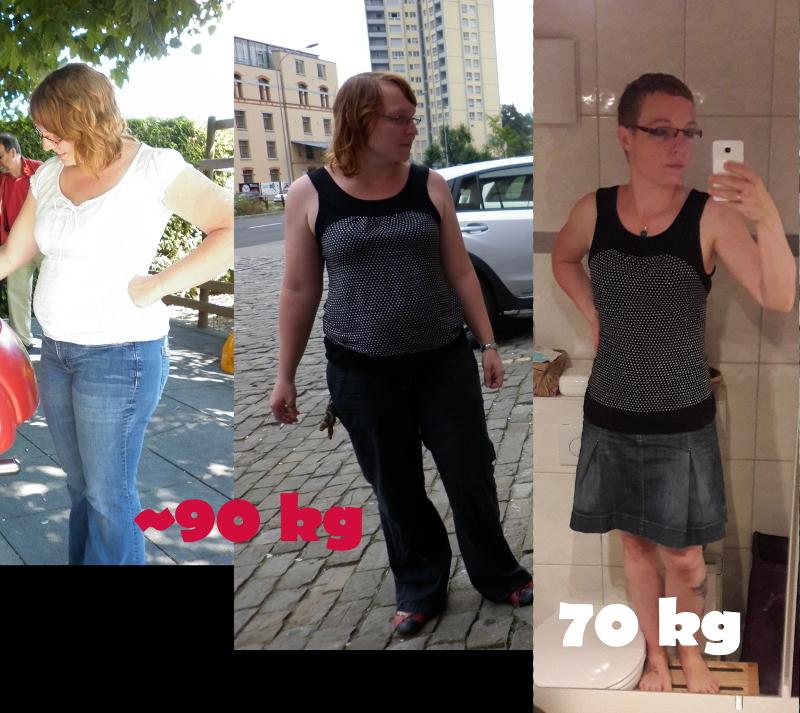 F/36/5'6'' [90kg>70 kg=20kg] First two pics are 3 years ago, lost some
