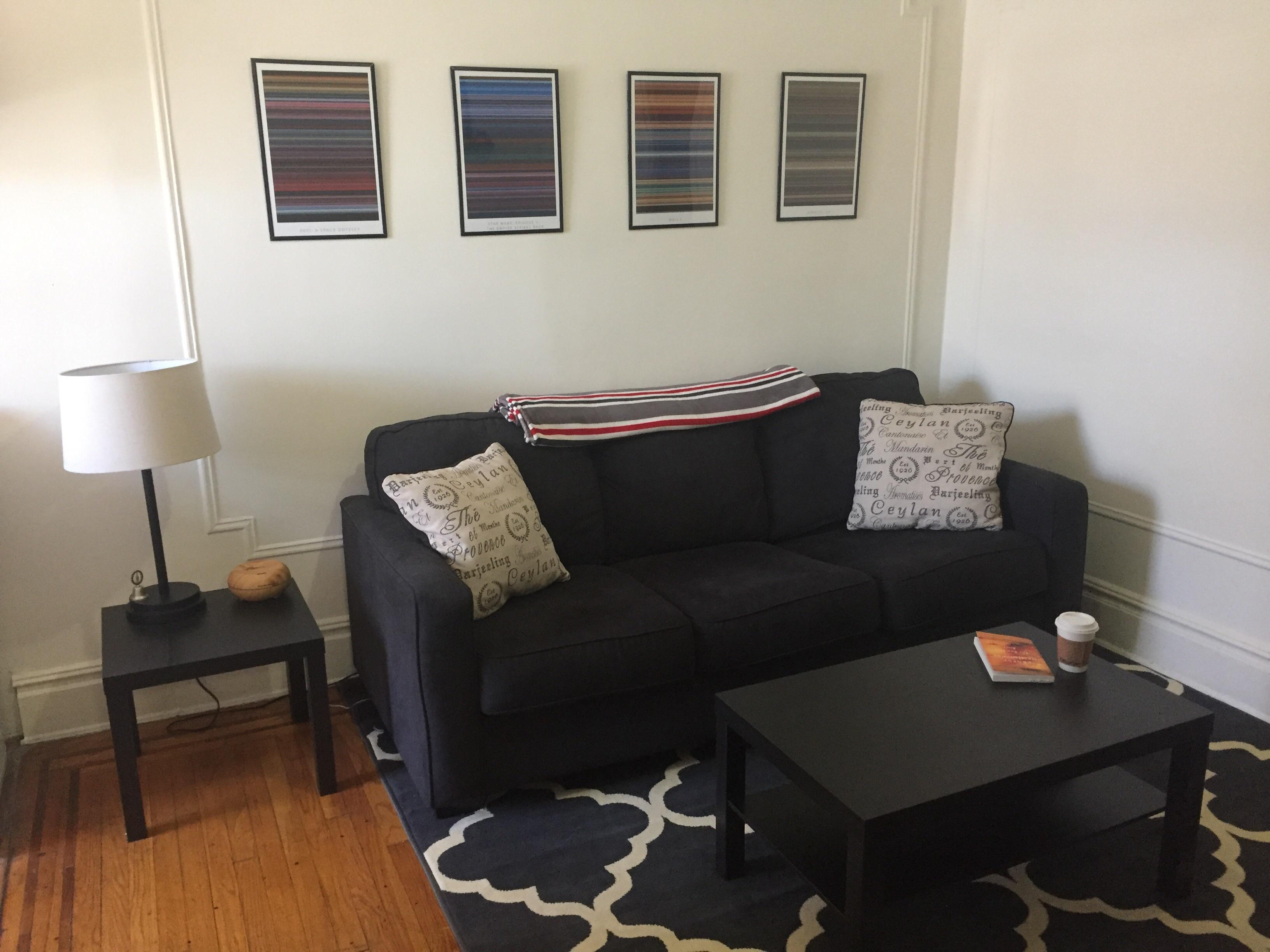 My Queens apartment living room malelivingspace