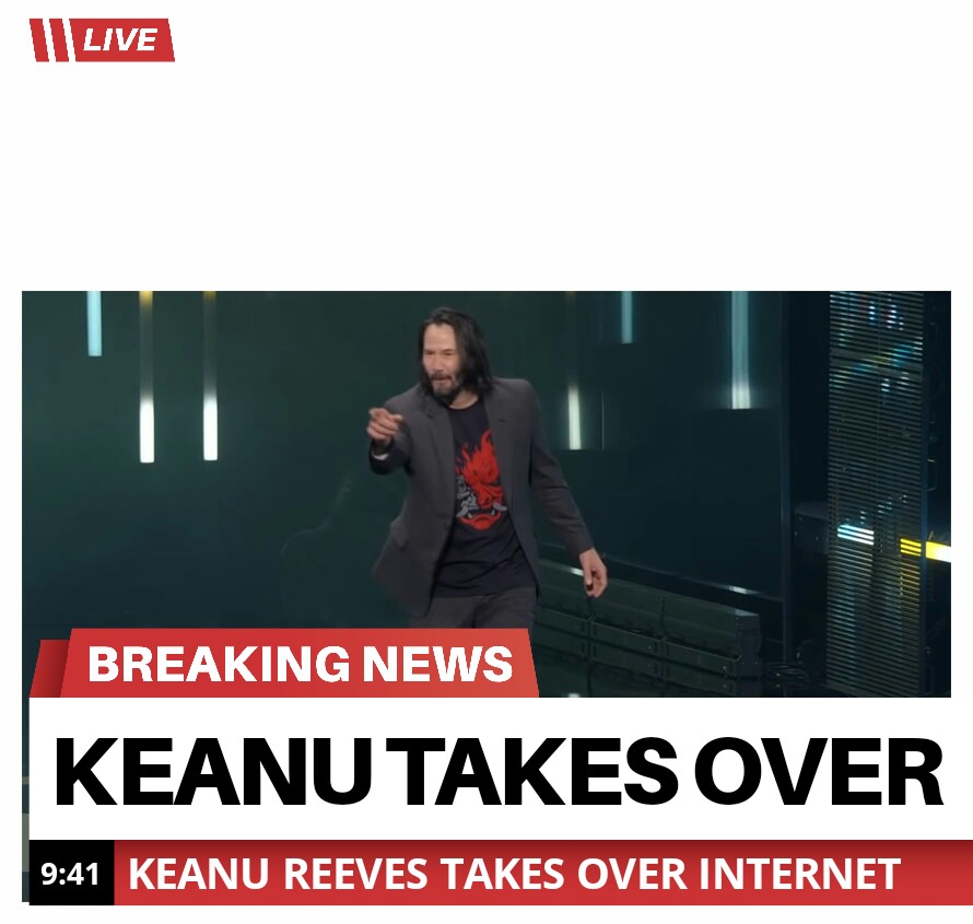 Keanu Takes Over Rmemes