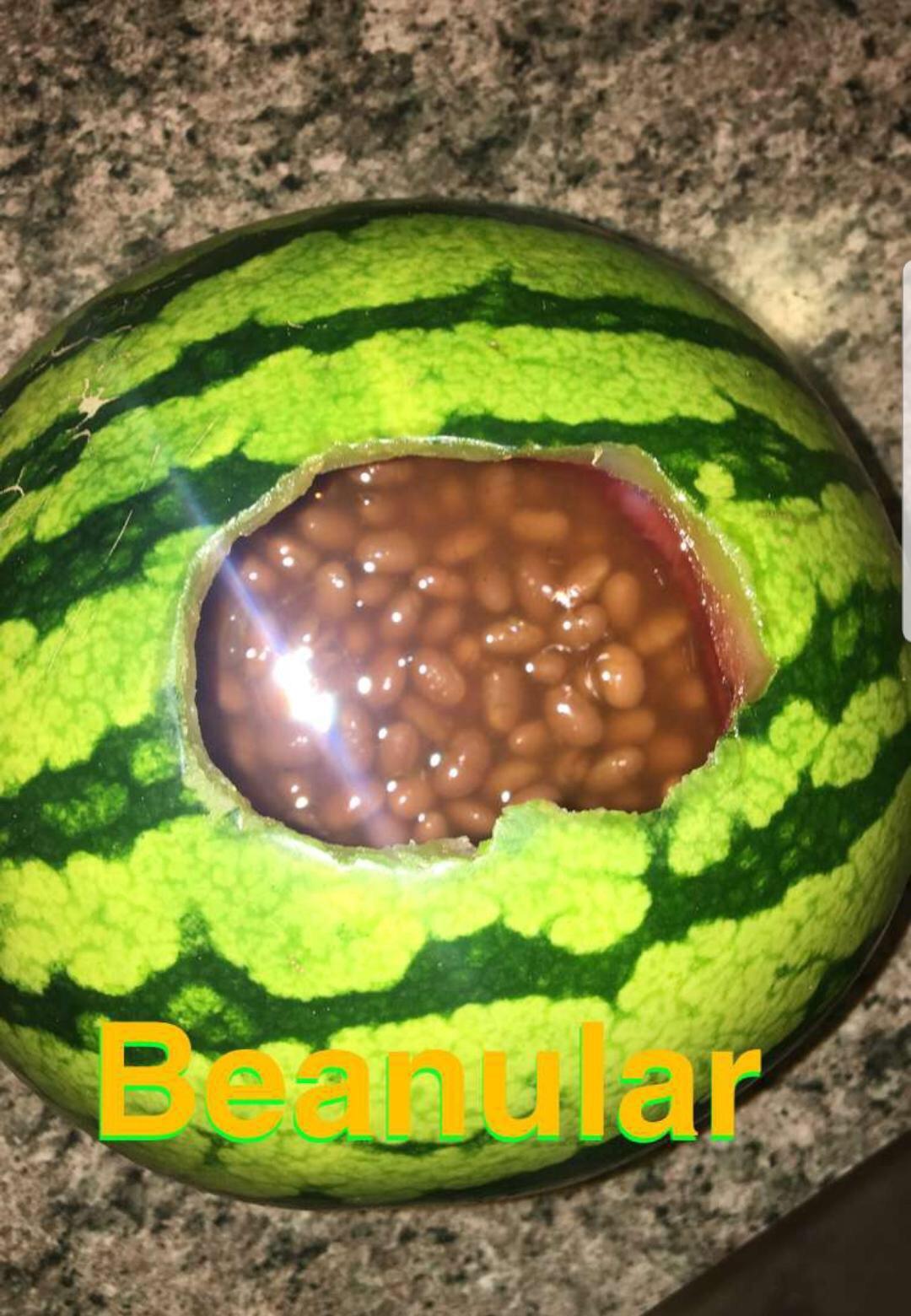 The Elusive Bean melon r/BeansInThings