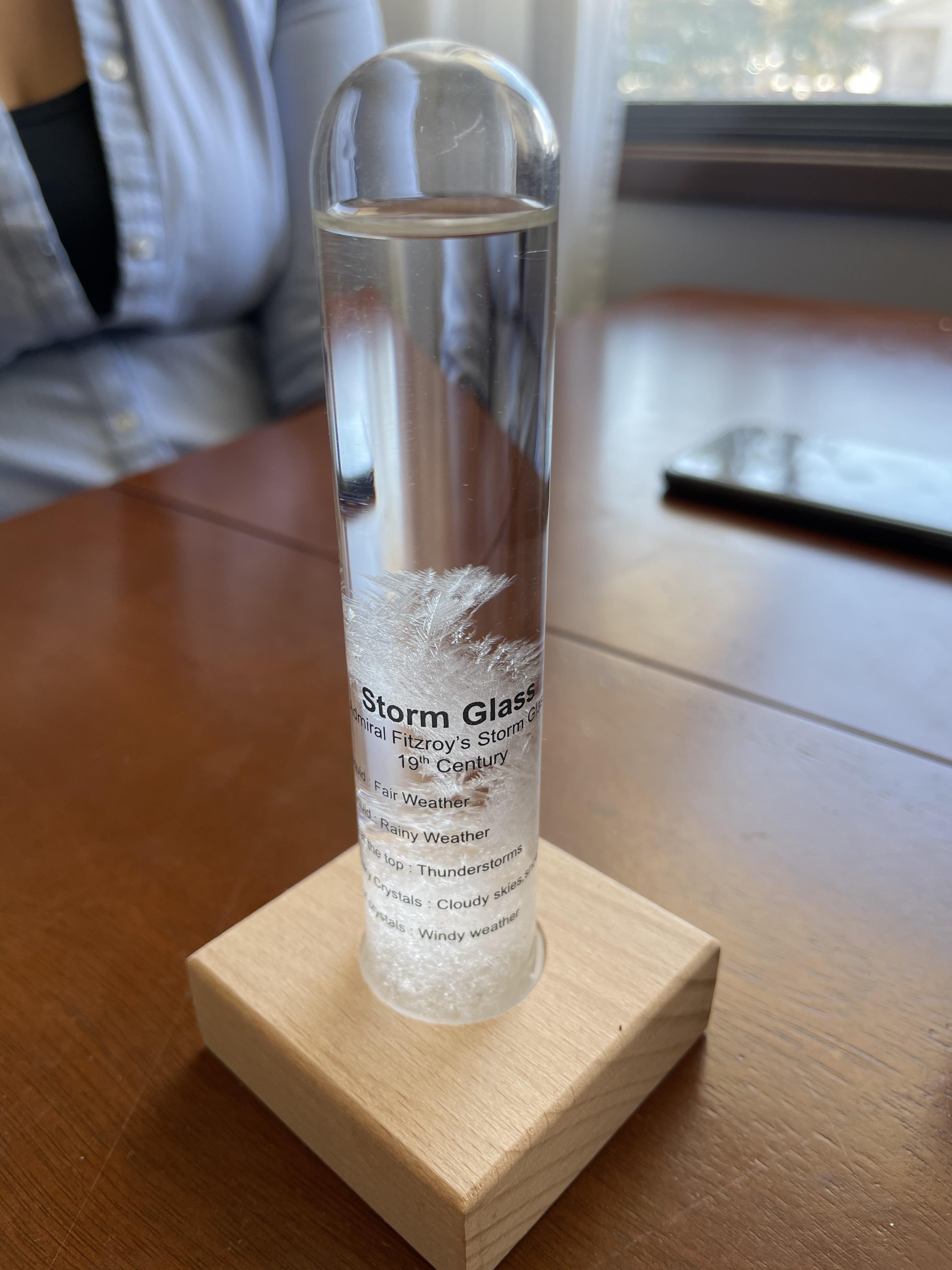 Admiral Fitzroy’s storm glass r/mildlyinteresting