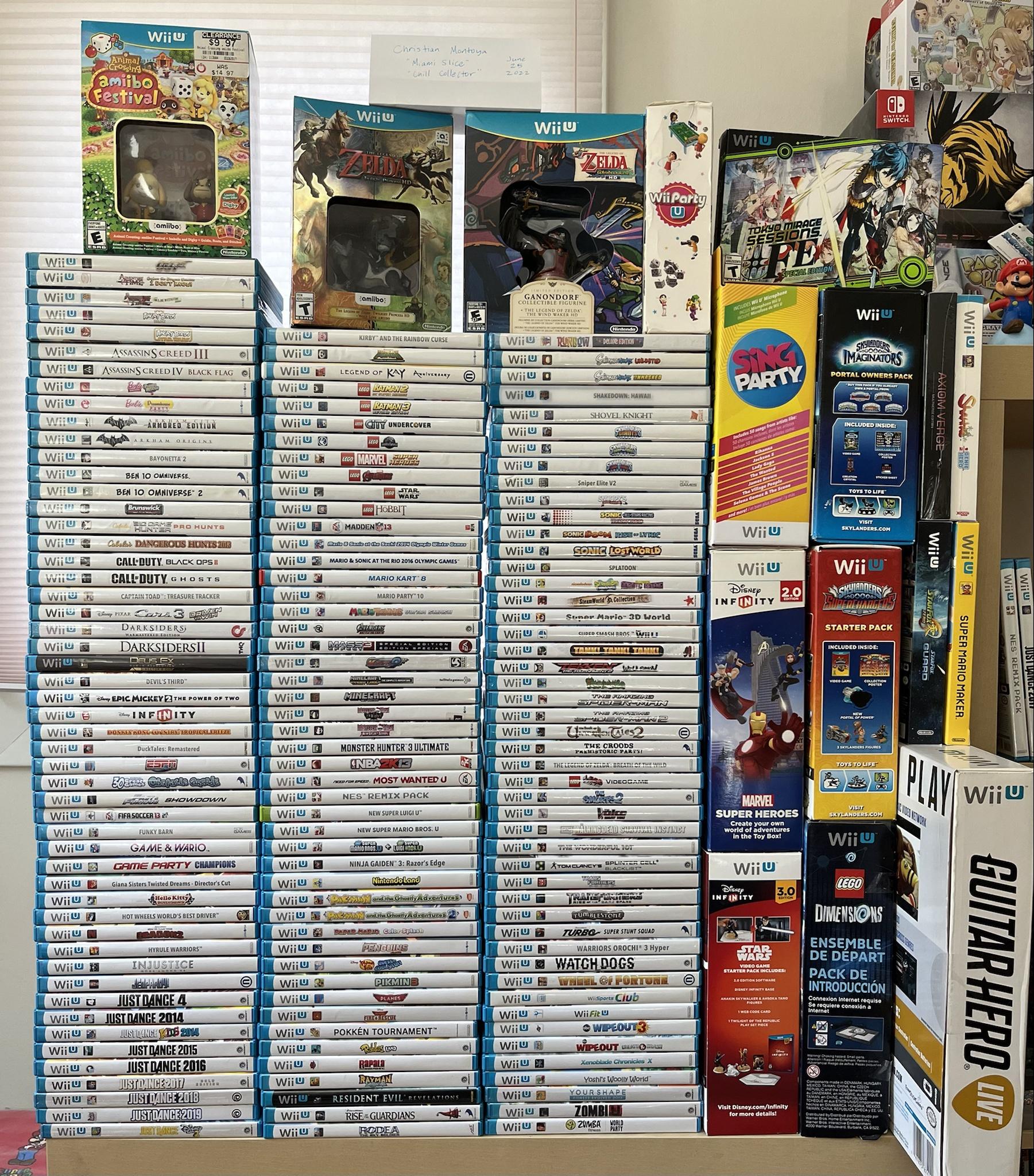 Just completed the North American Wii U Set. See comments for some notes and advice on fullset