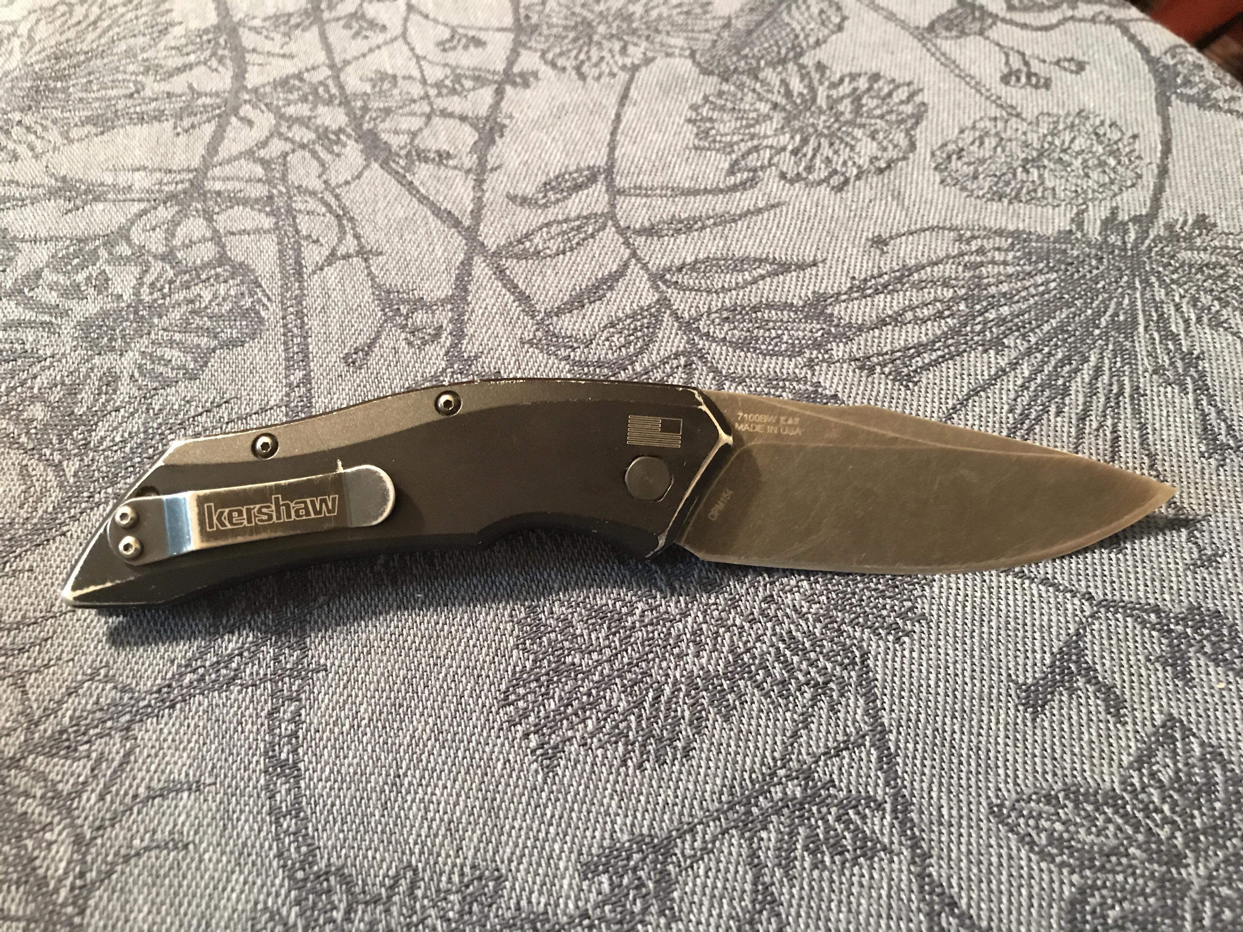 Kershaw Launch 1 my edc for two years of hard oilfield work and my crew