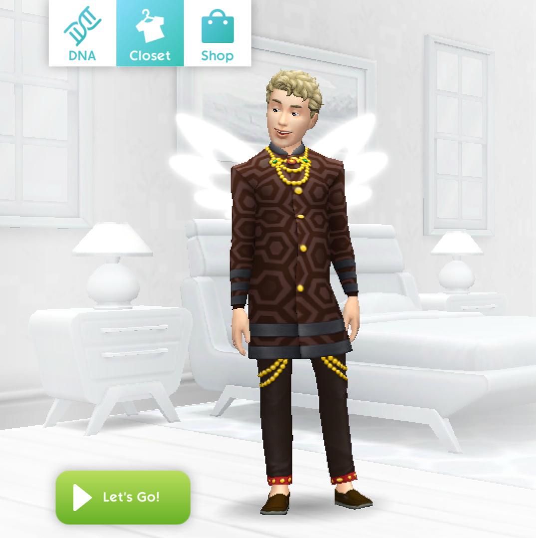 I got this from Izzy. 😂 Cute though r/SimsMobile