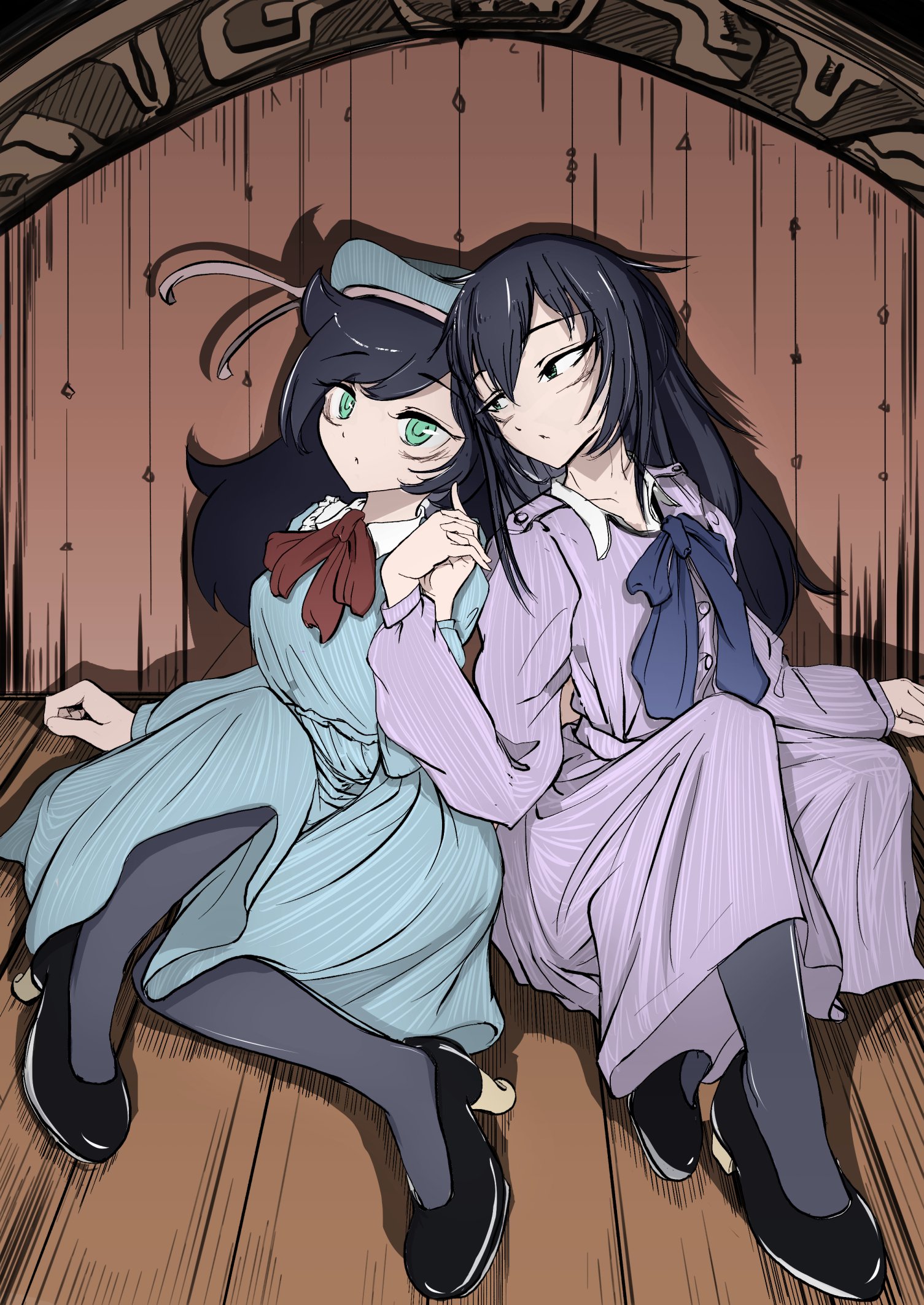 Idol Kuroki Siblings Colored by Dr_Minami_PhD on Twitter r/watamote