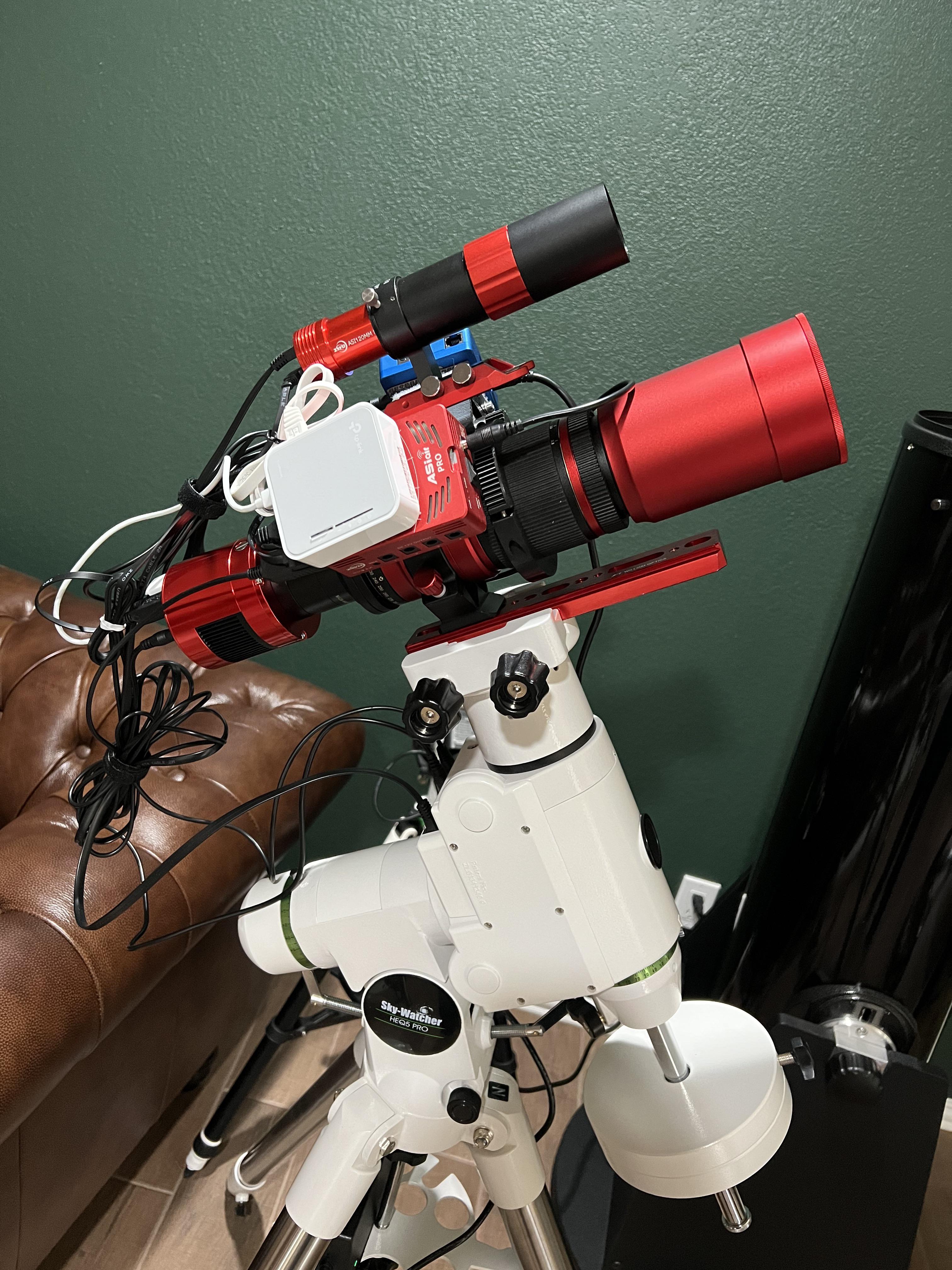 My Full Astrophotography Setup telescopes