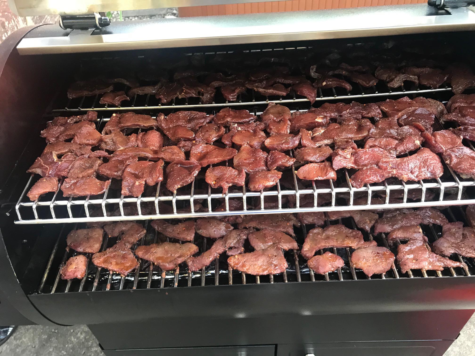 Venison Jerky r/smoking