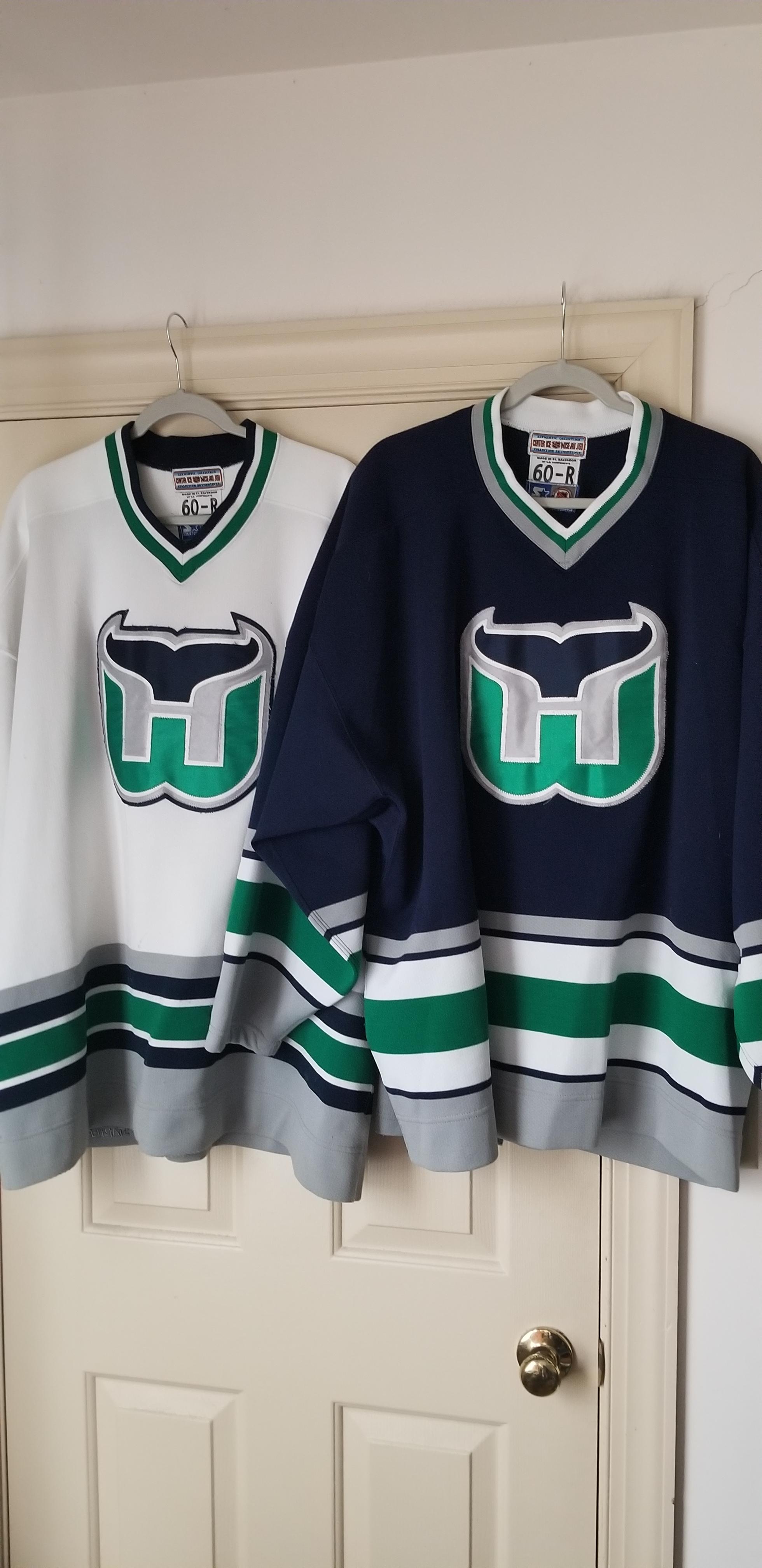 Hartford whalers final season jersey set r/nhl