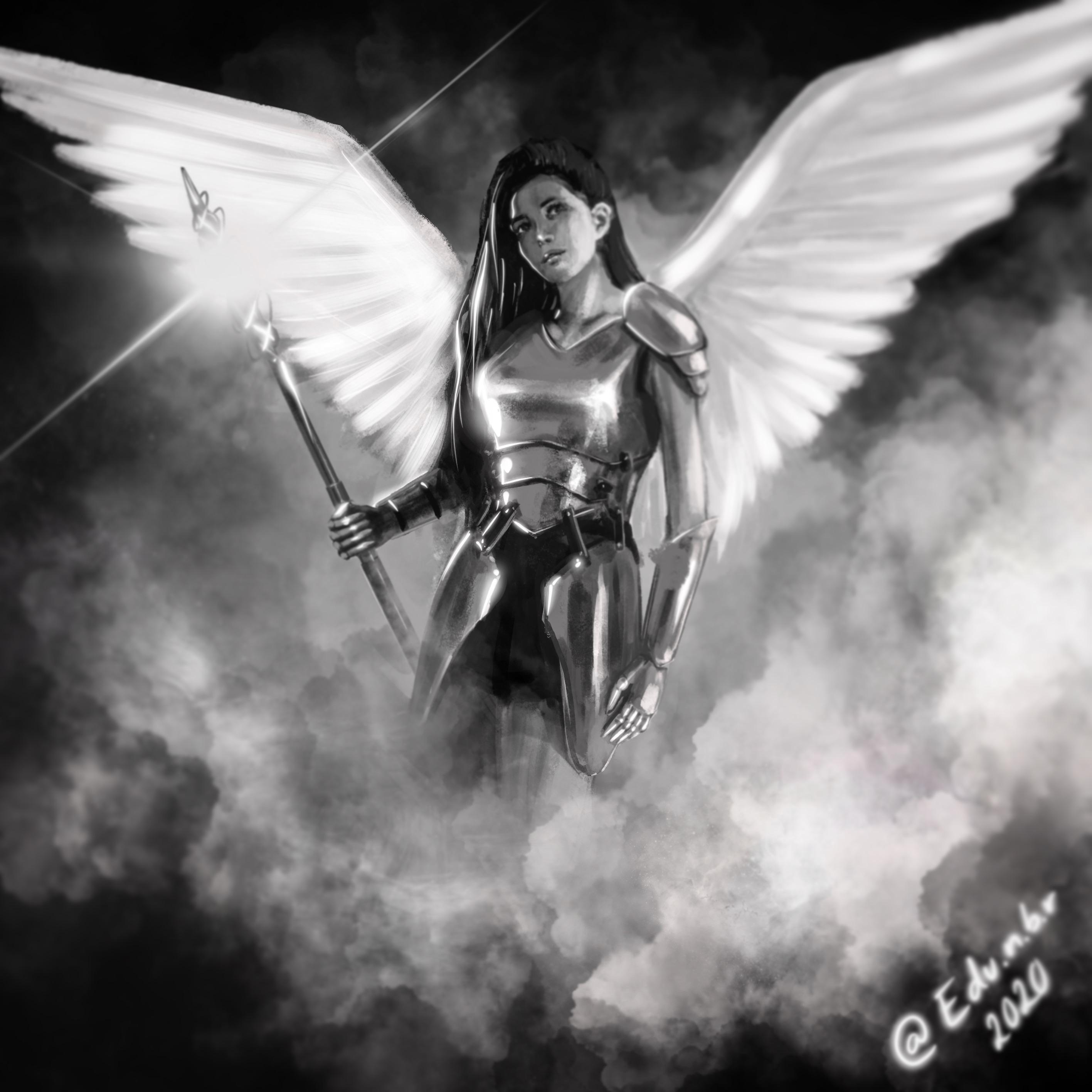 Angel concept I made, drop some critics plz, I believe the