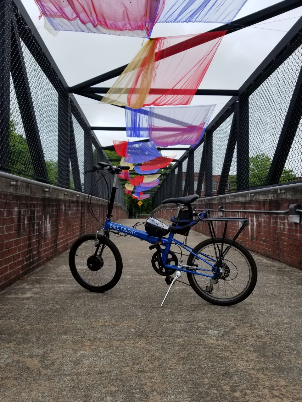 So I found a bridge! And wanted b to b share too. I bought this bike