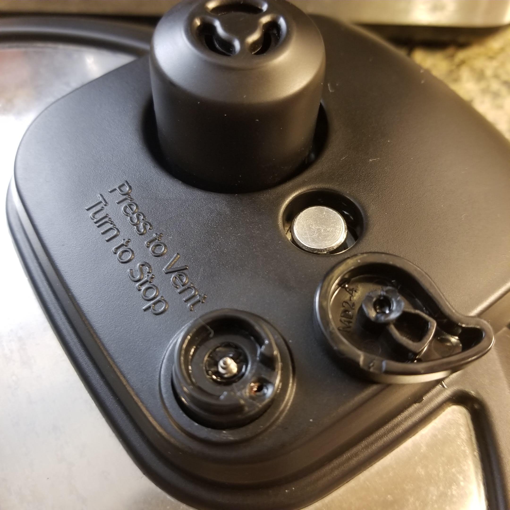 IP Duo Nova, steam release button broke off, cannot pressurize. r/instantpot