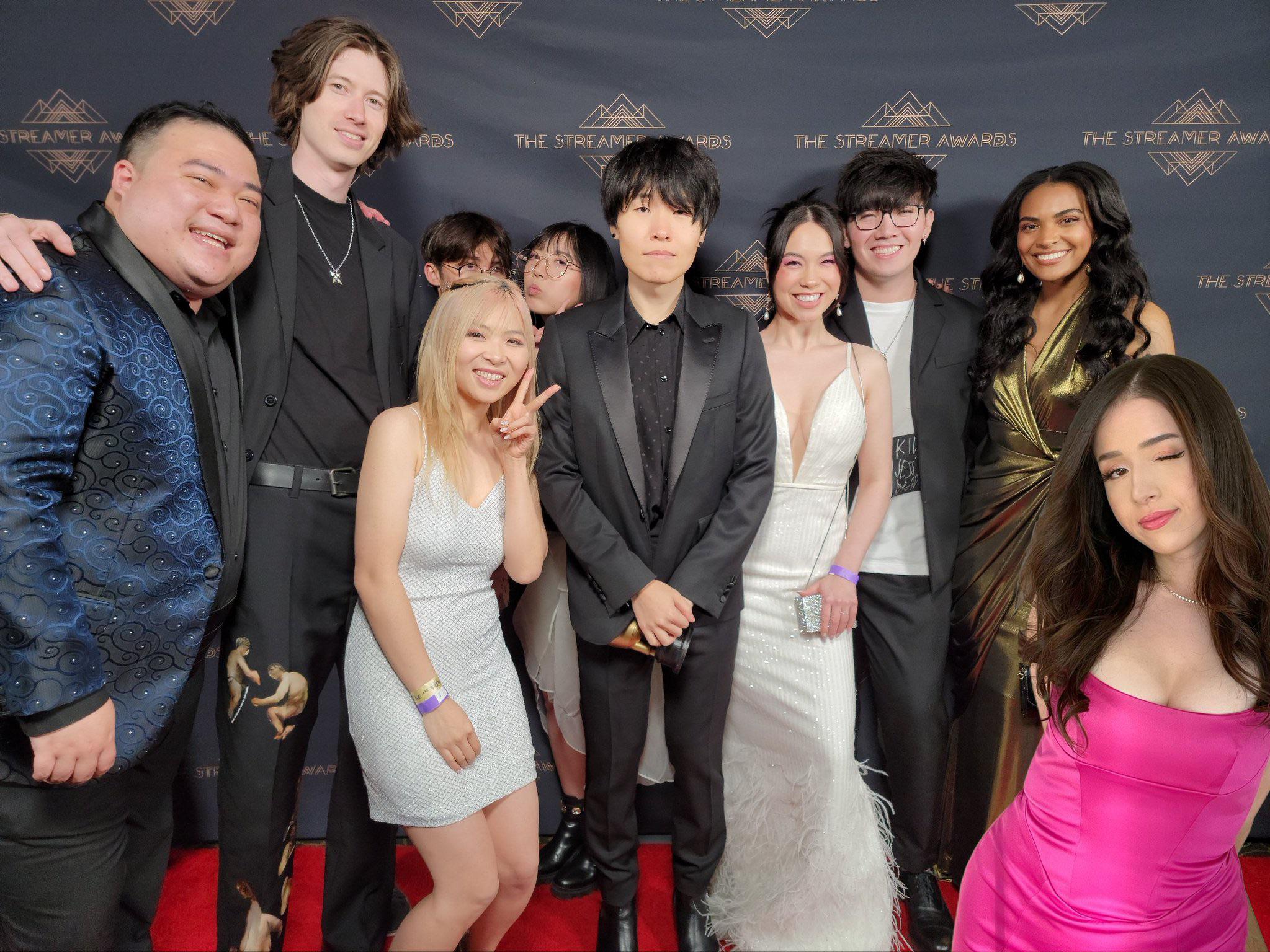 OTV Team at Streamer Awards absolutely stunning