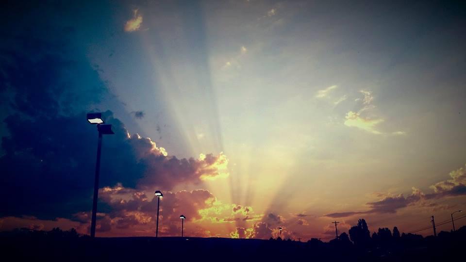 ITAP of the sunrise in Wenatchee, Wa r/itookapicture