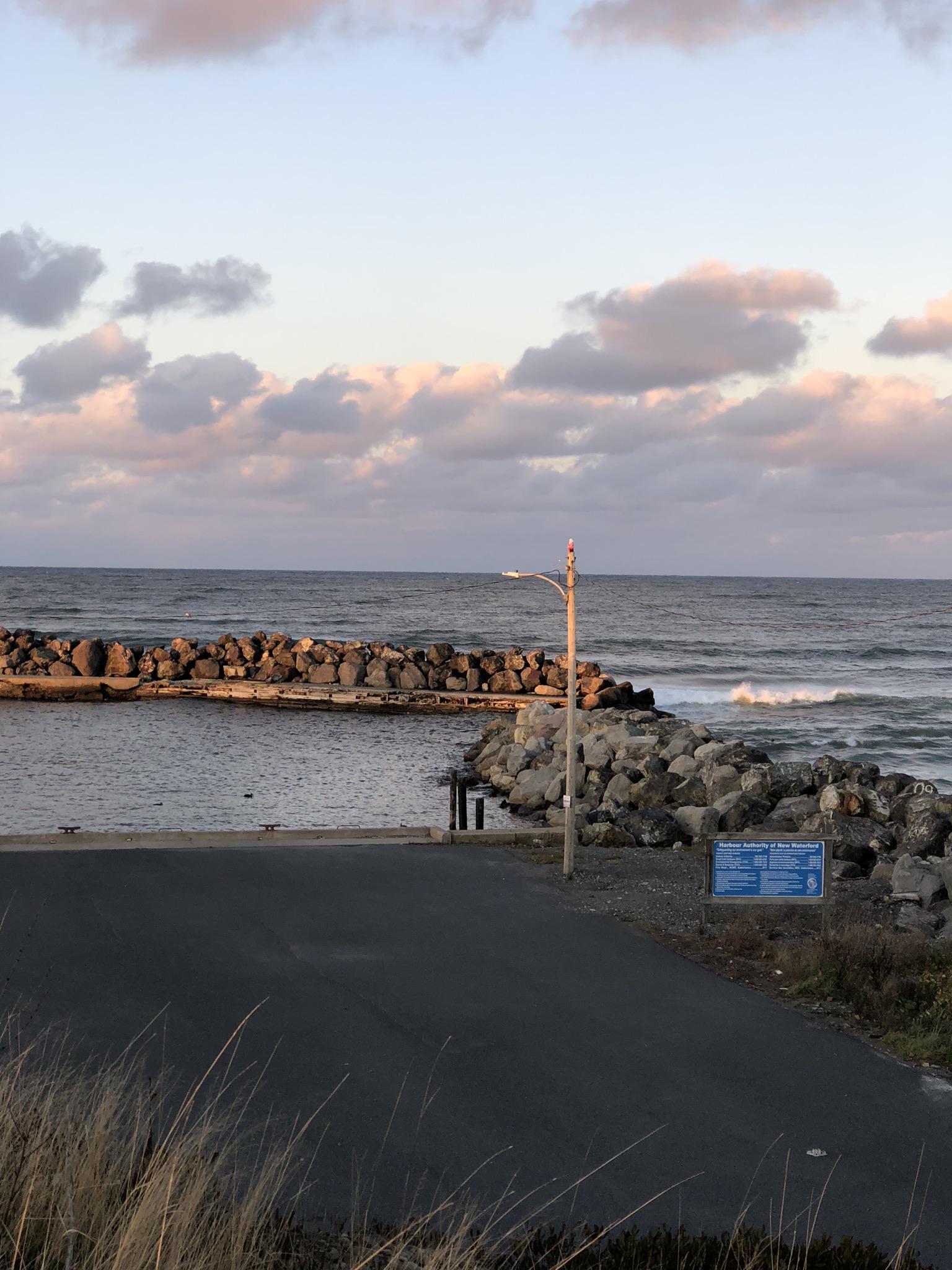 Entrance to the Harbour...New Waterford Cape Breton Nova Scotia... r