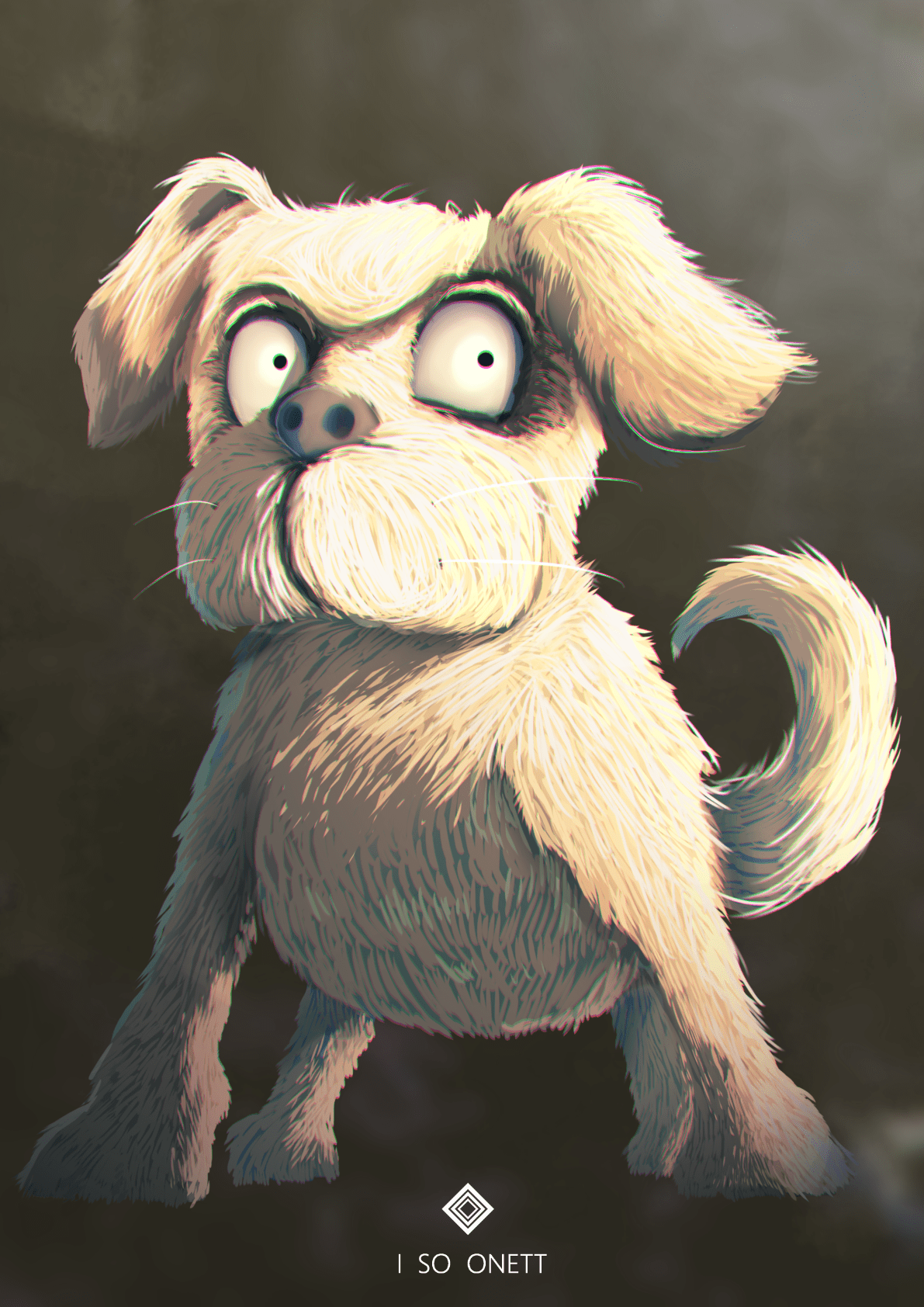 Paint Runaway Dog r/earthbound