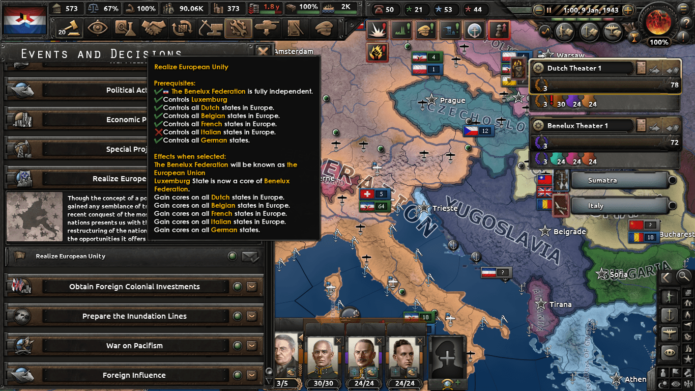 Can't form European Unioin r/hoi4