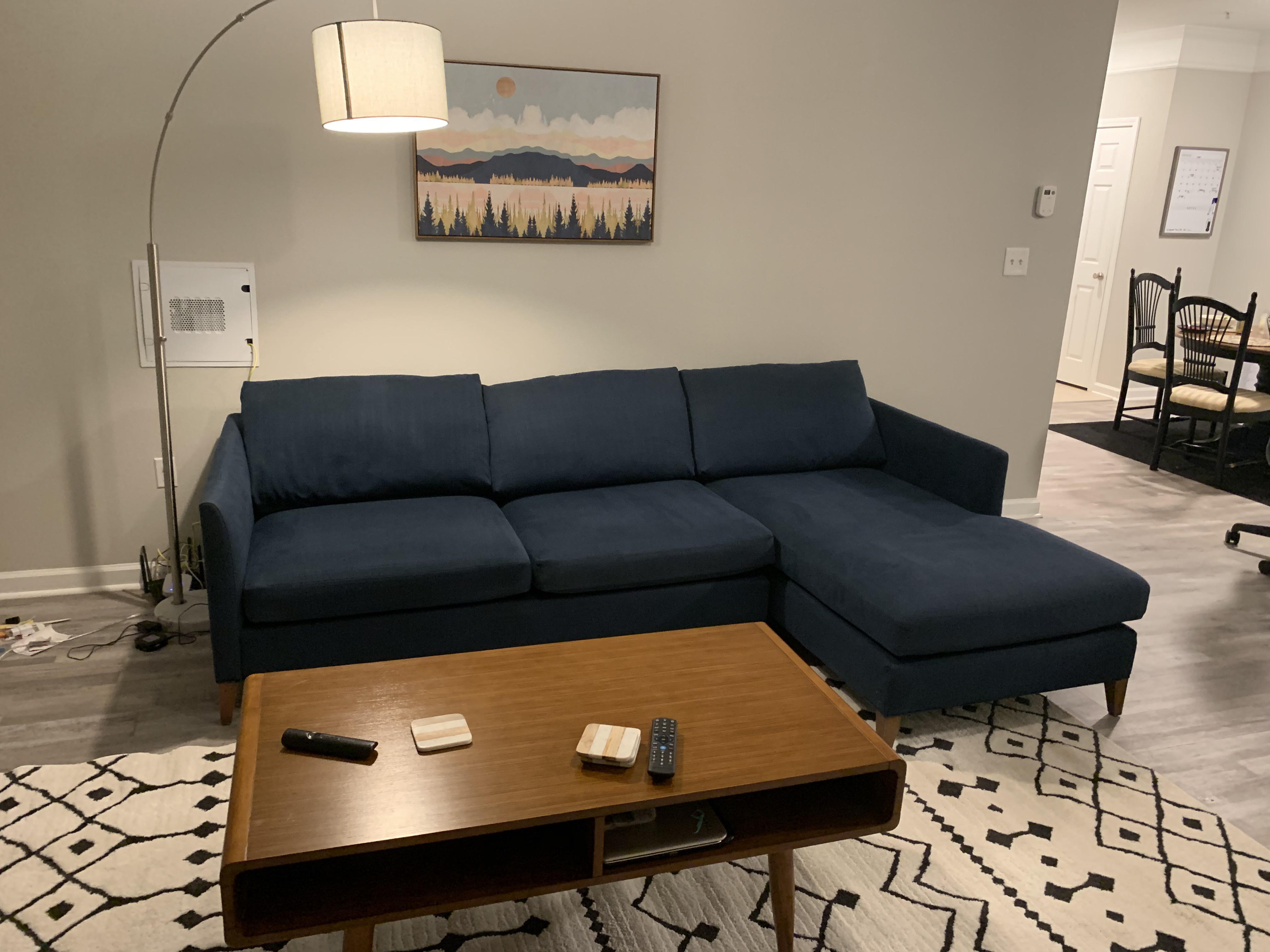 Crate & Barrel couch, retails for over 4,000 got it for 175! r