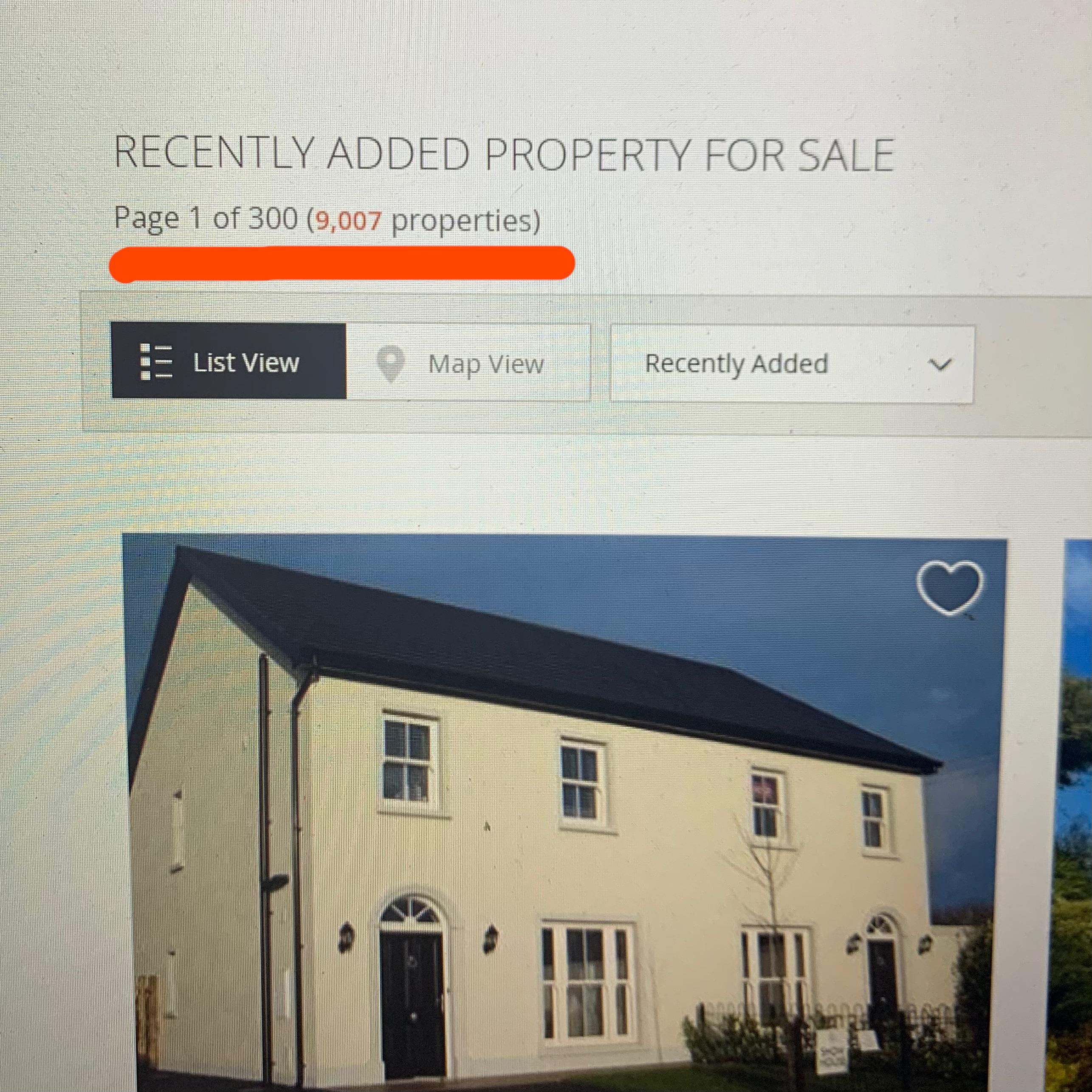 Available properties listed on PropertyPal creeping over 9000. Things