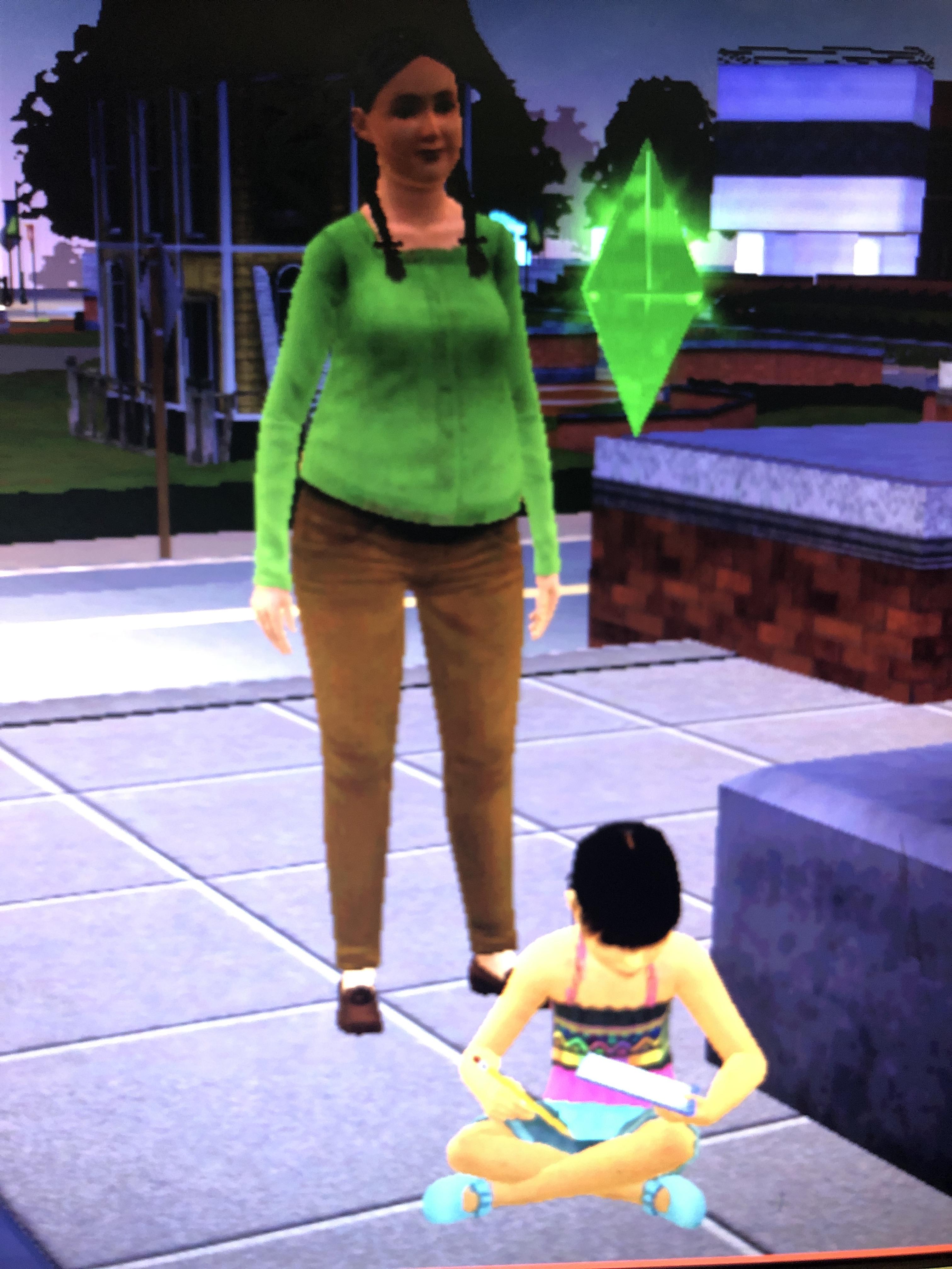 This lady won’t leave my sims alone! r/Sims3