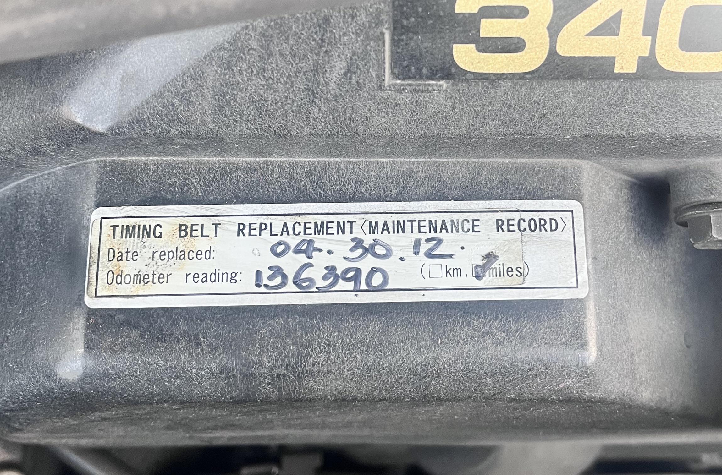 Time to replace 3rd gen Timing Belt? How much? : 4Runner