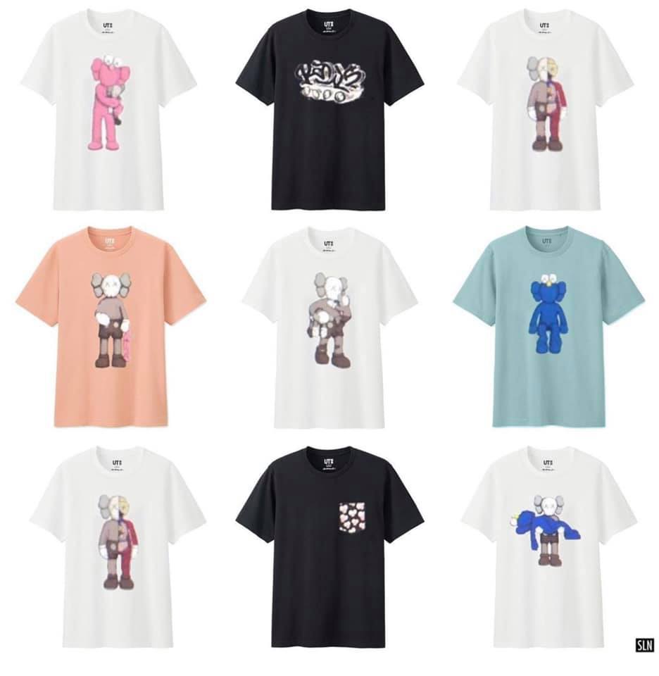 Sada je lave mes vêtements tuile collab uniqlo kaws Injuste mince Prévu