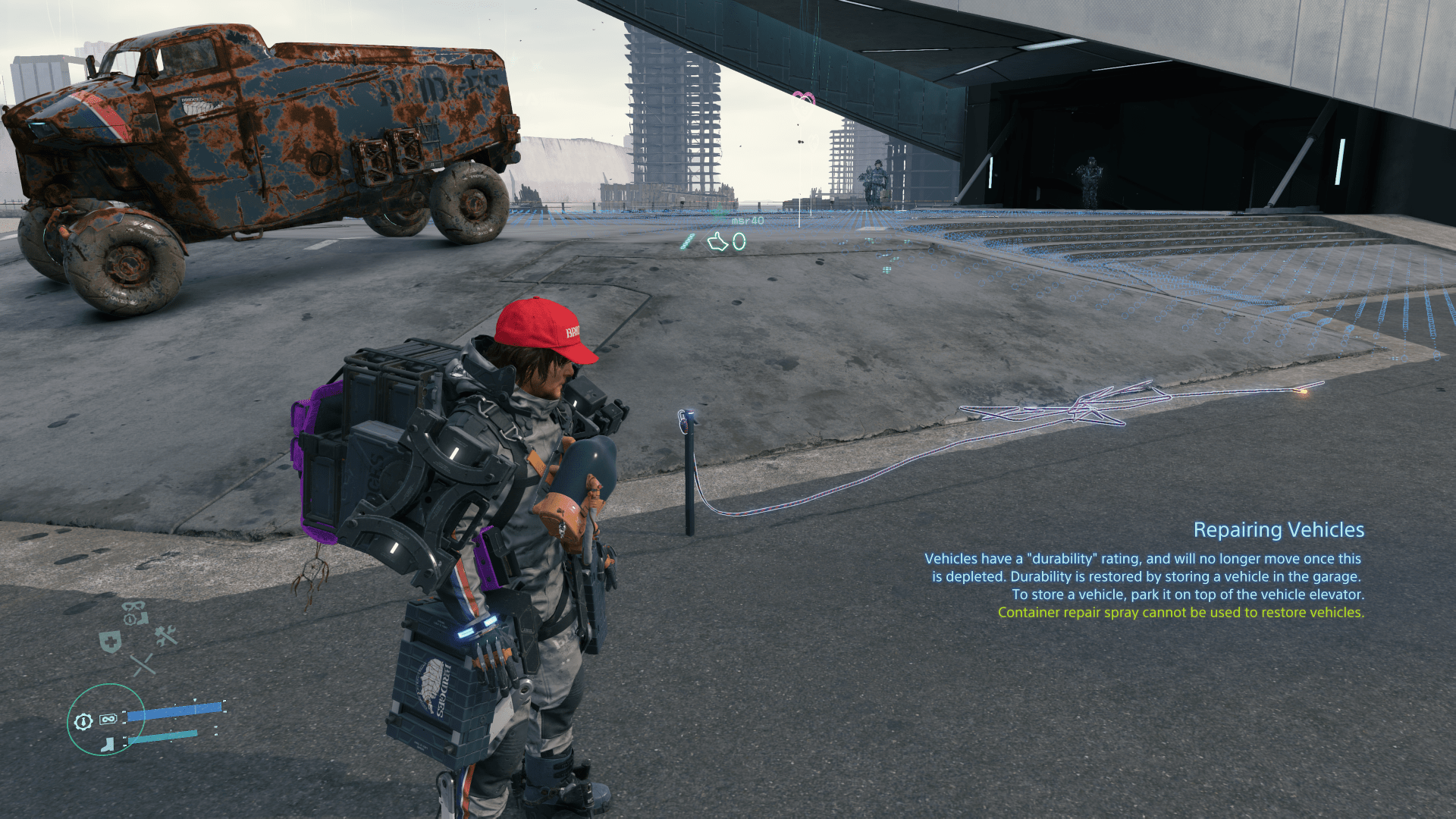 300 IQ climbing anchor placement r/DeathStranding