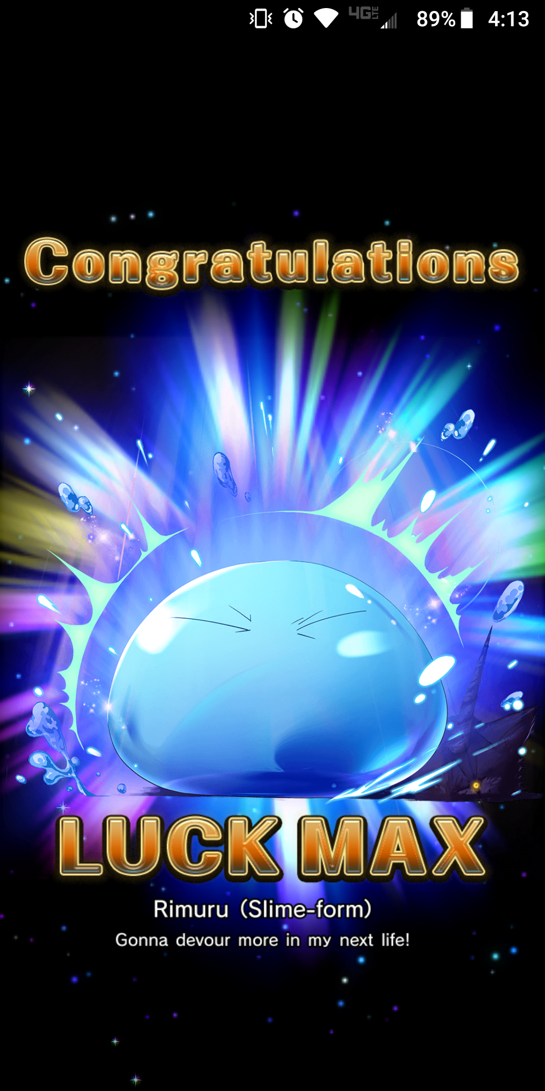 F2P Player First Max Luck Unit! Just had to share. grandsummoners