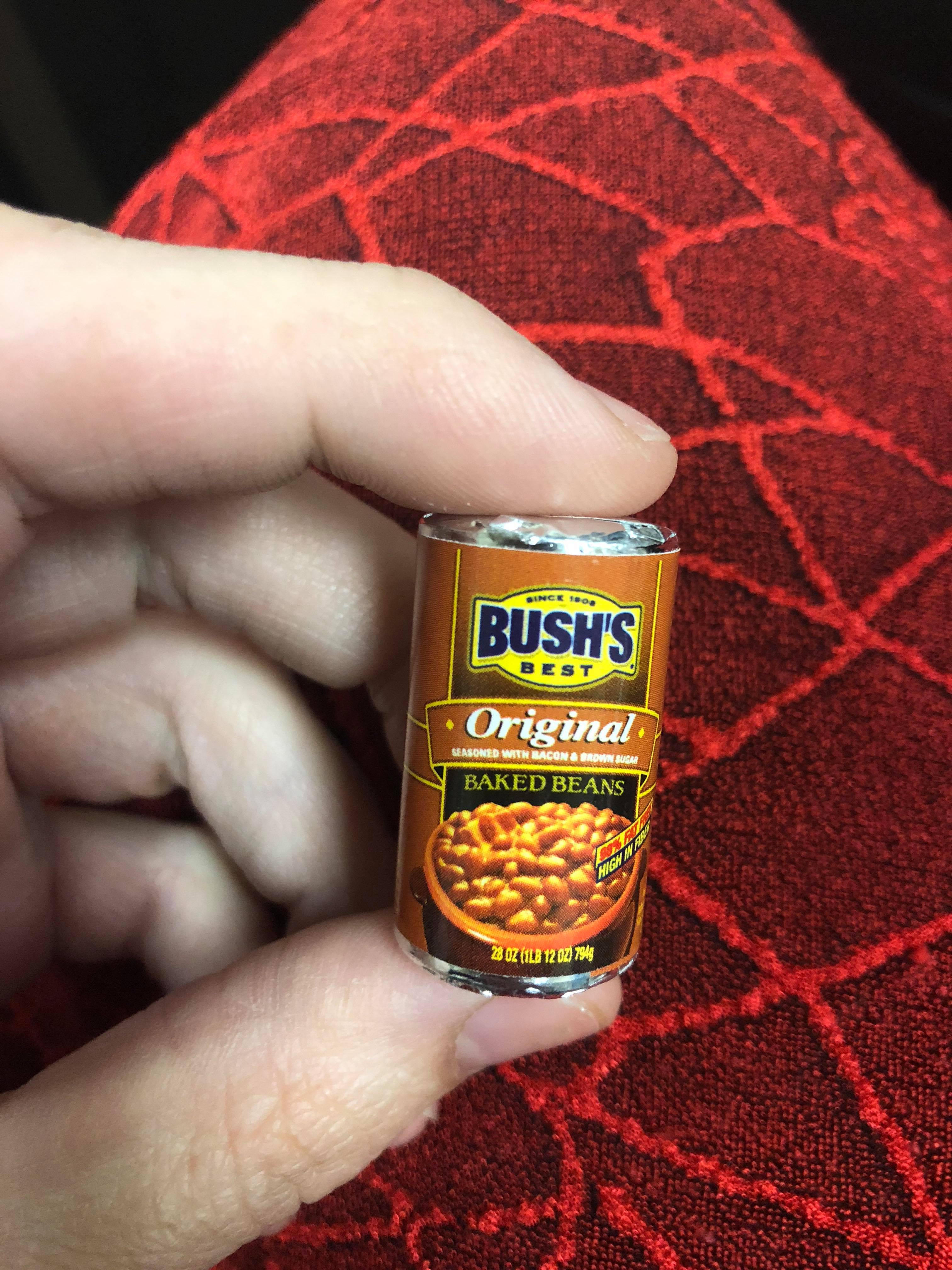 My friend has mints that are packaged like mini baked beans cans... r