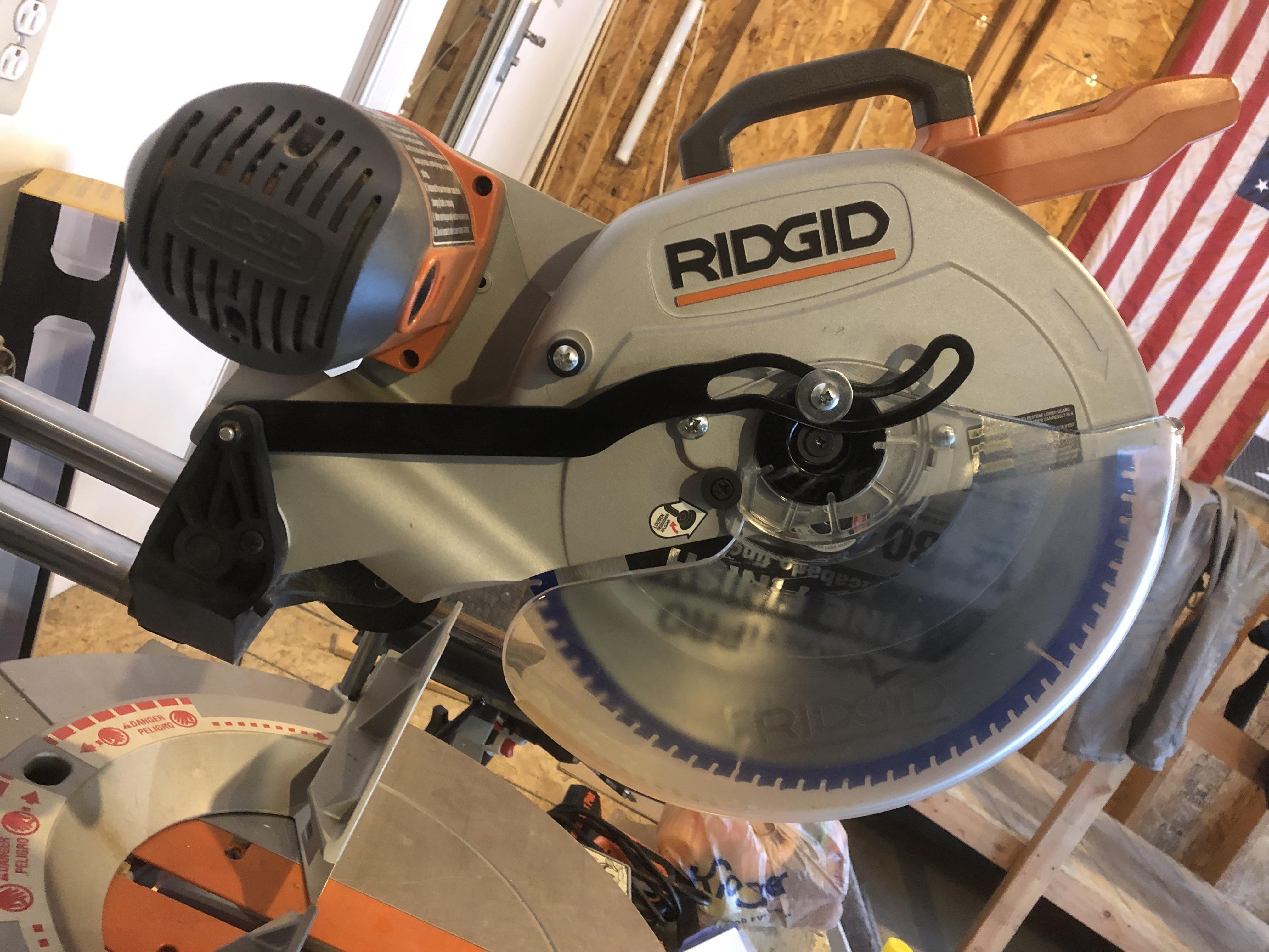 What’s wrong with this miter saw guard? r/Ridgid
