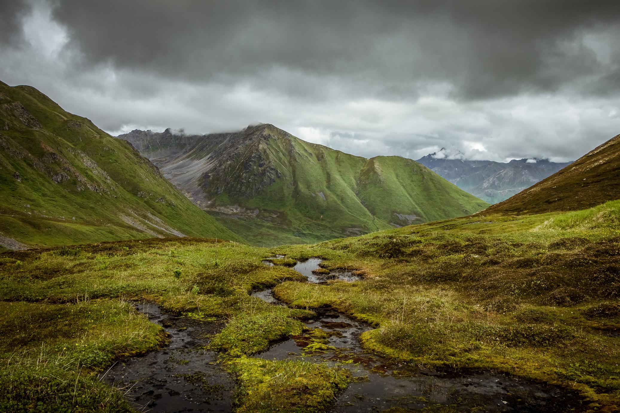 July 9th View of Hatcher Pass, Alaska [OC] [2073×1382] NATUREFULLY