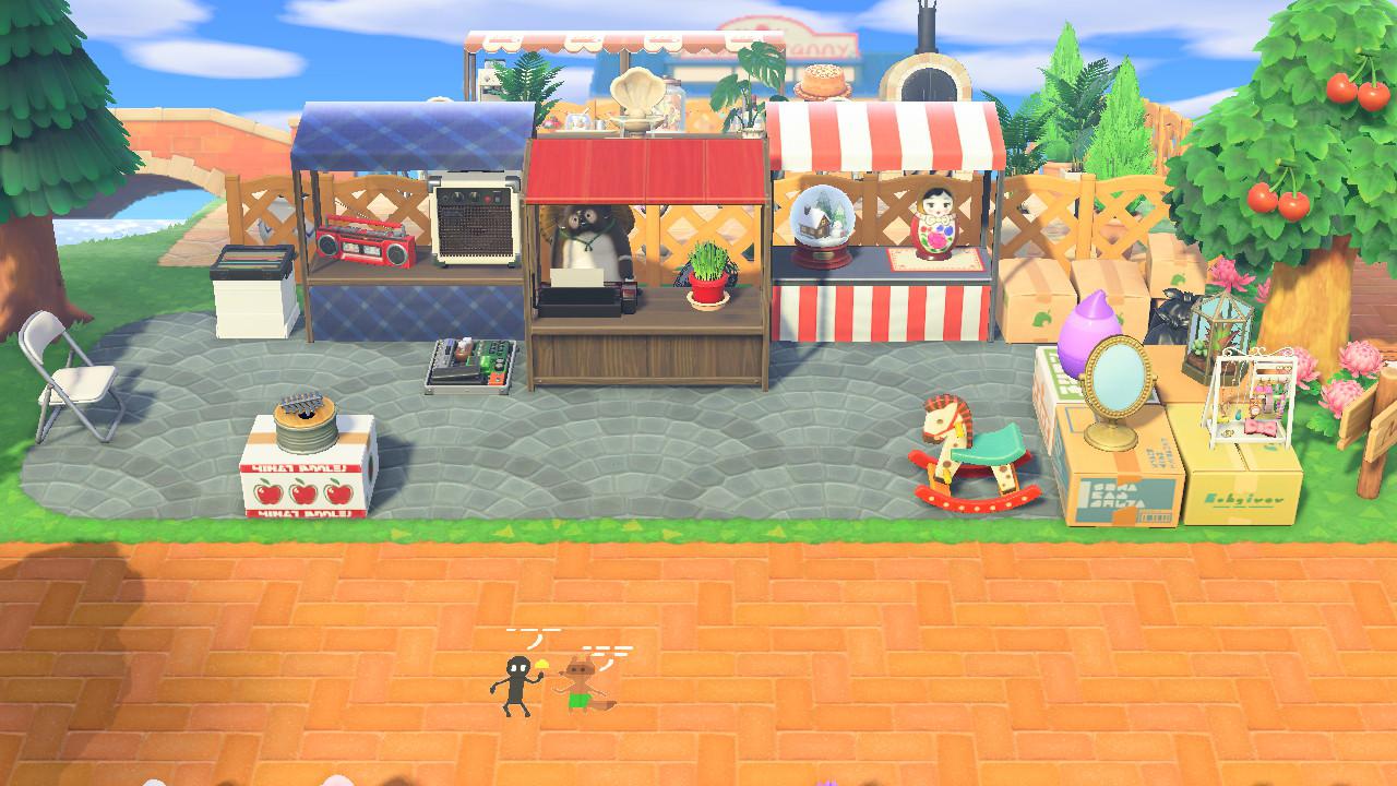 Come on down to shop and haggle at the NotNook market stalls! r