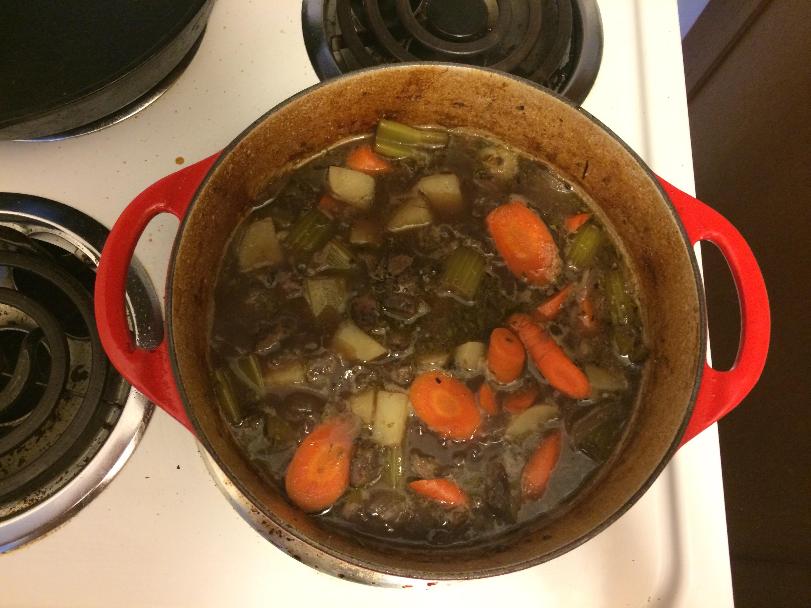 Beef Stew in Le Creuset r/castiron