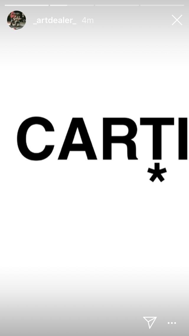 art dealer just posted this on their story r/playboicarti