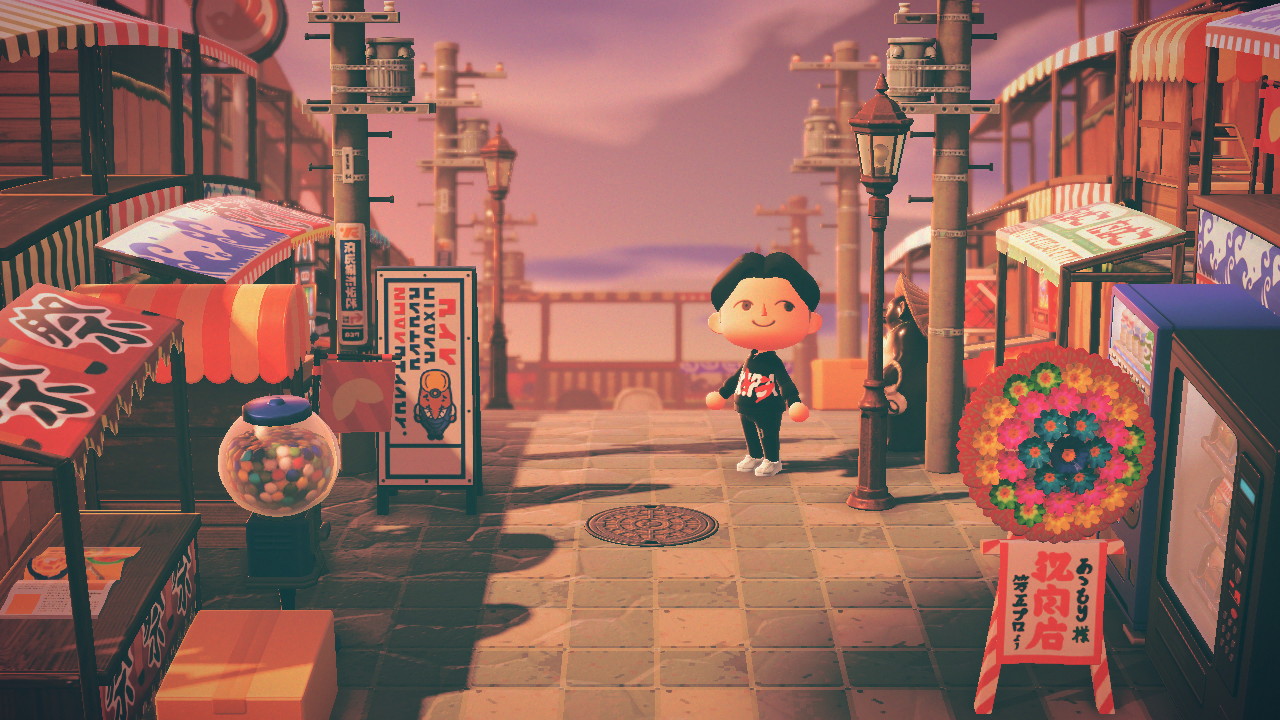 Got inspiration from a user on Twitter and decided to make my own Japanese Shopping district