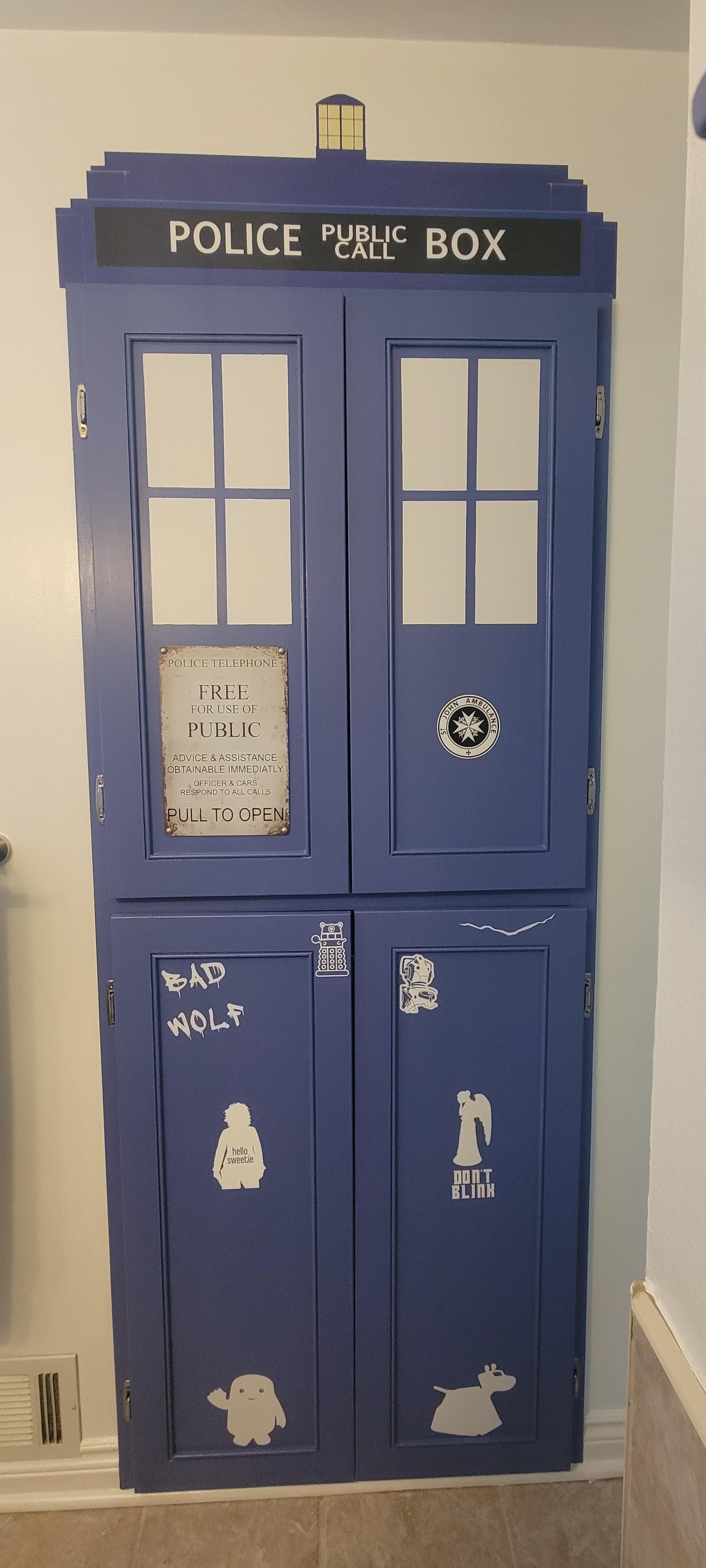 My bathroom r/doctorwho