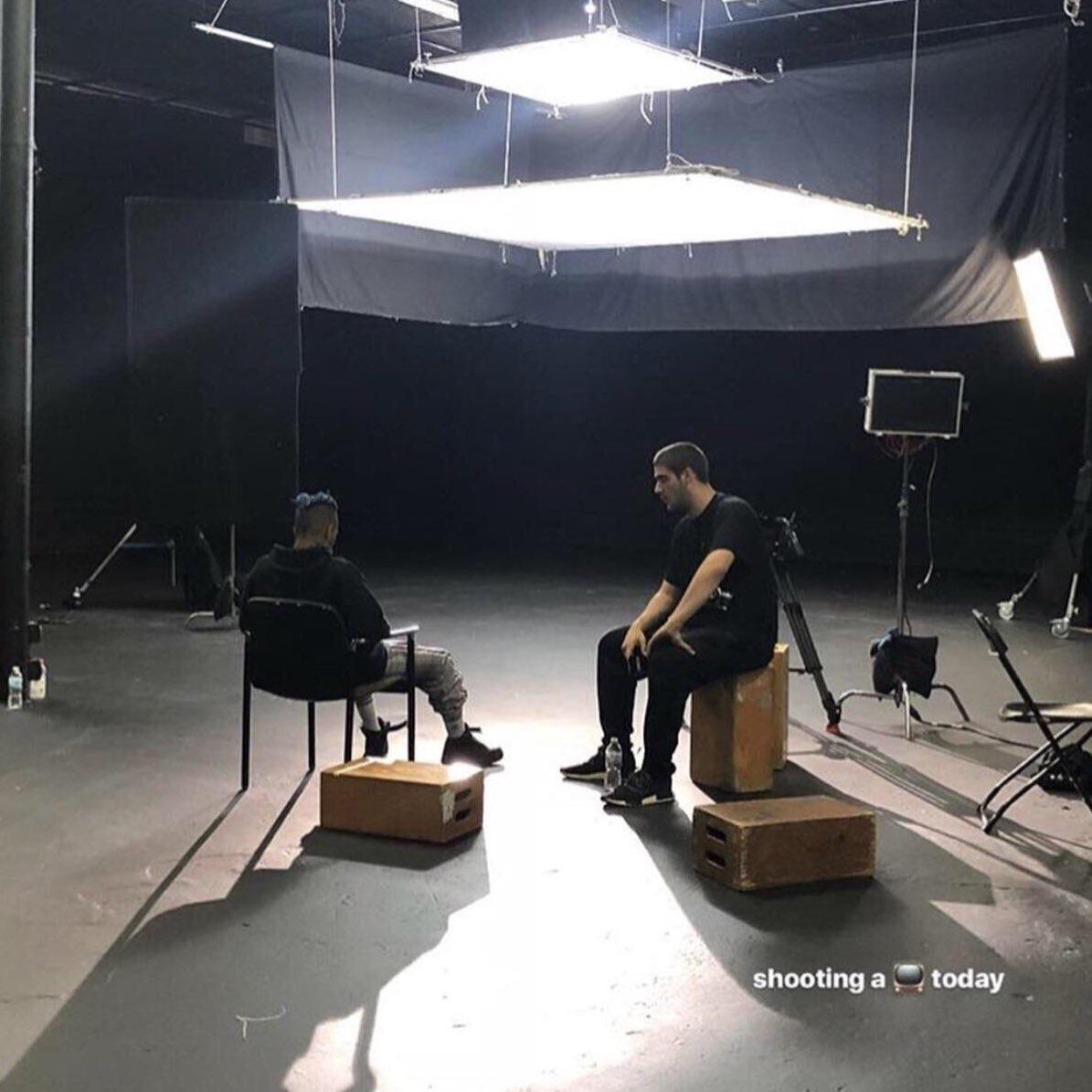 BTS of the SAD! Music Video r/XXXTENTACION
