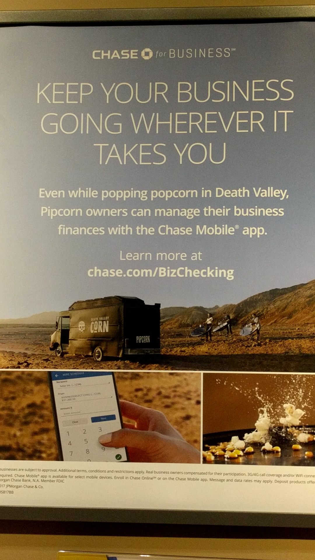 Chase doesnt believe in spell check. r/pics