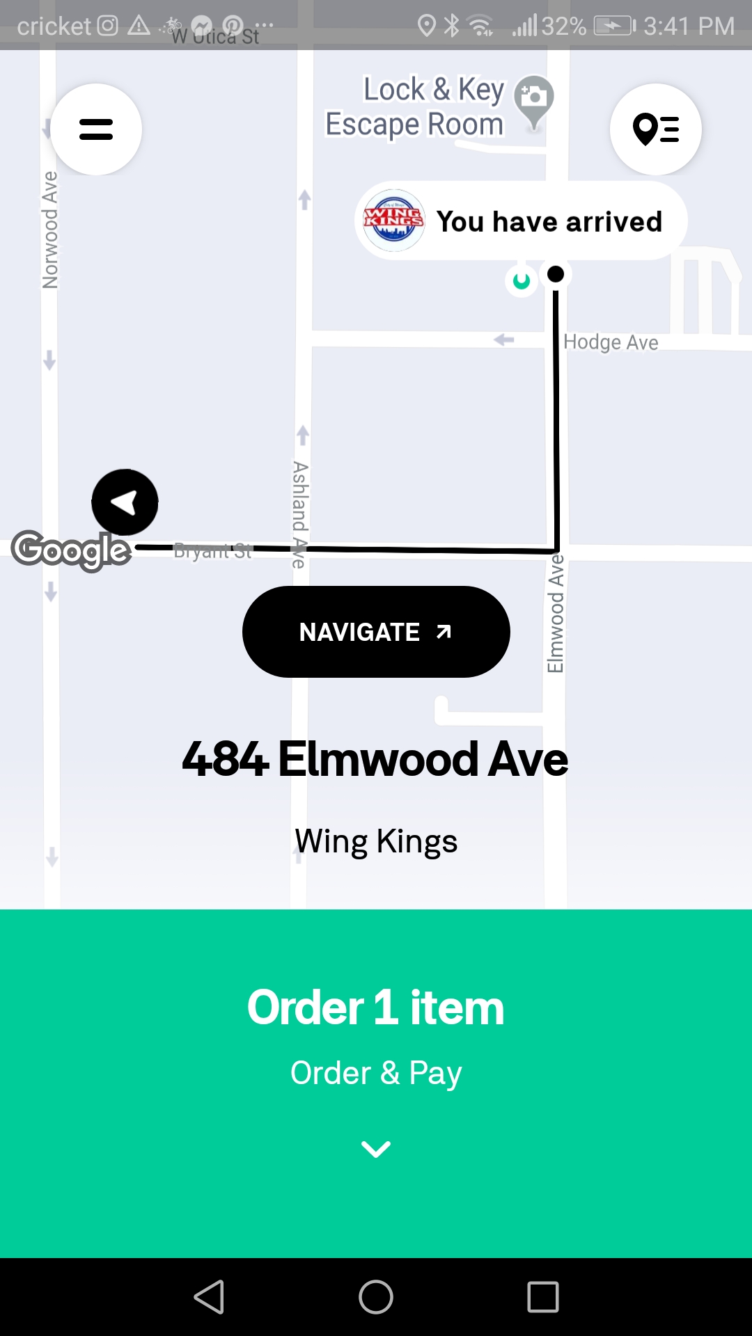 A customer ordered something that was not available when I called to