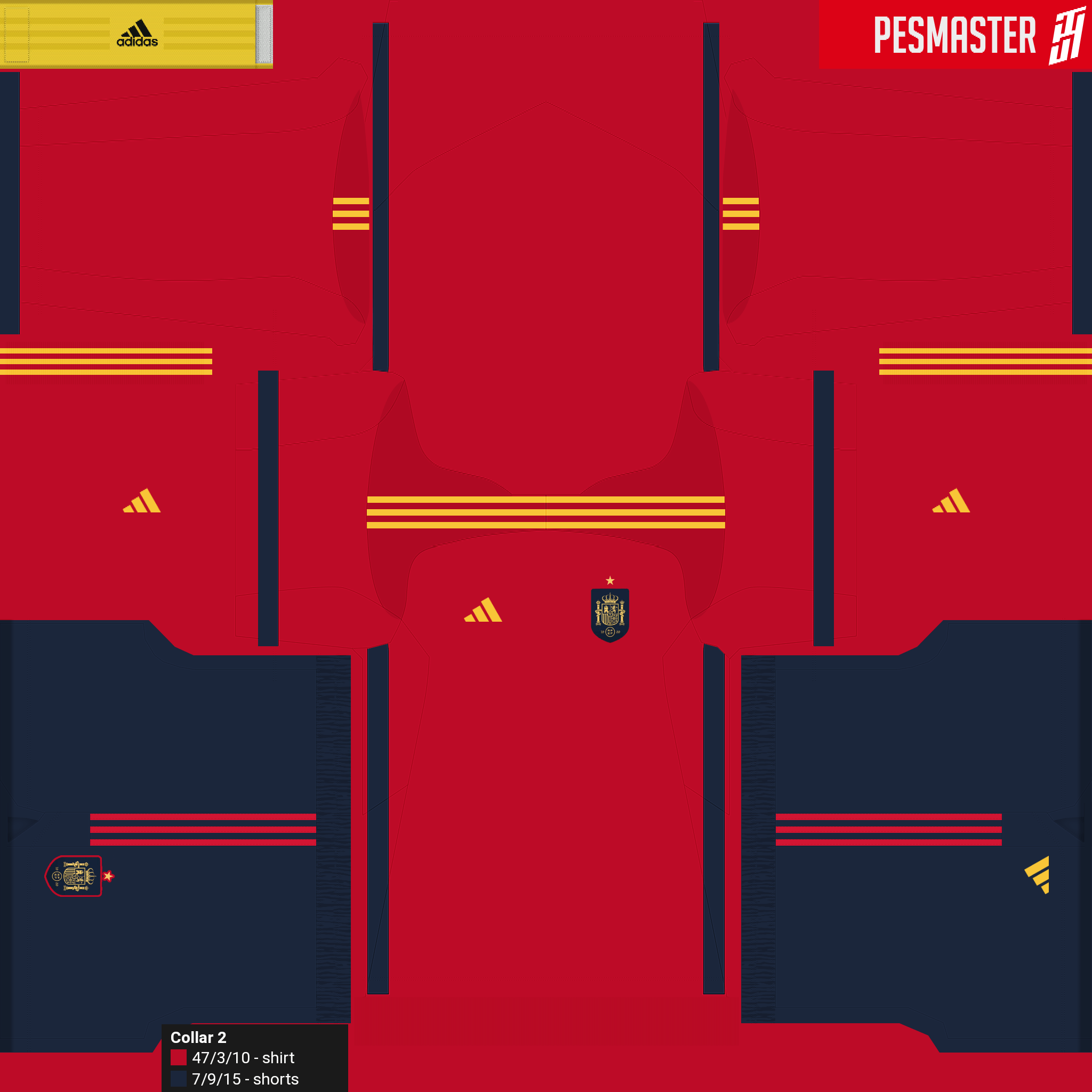 [Kit] Concept World Cup 2022 Spain local kit r/WEPES_Kits