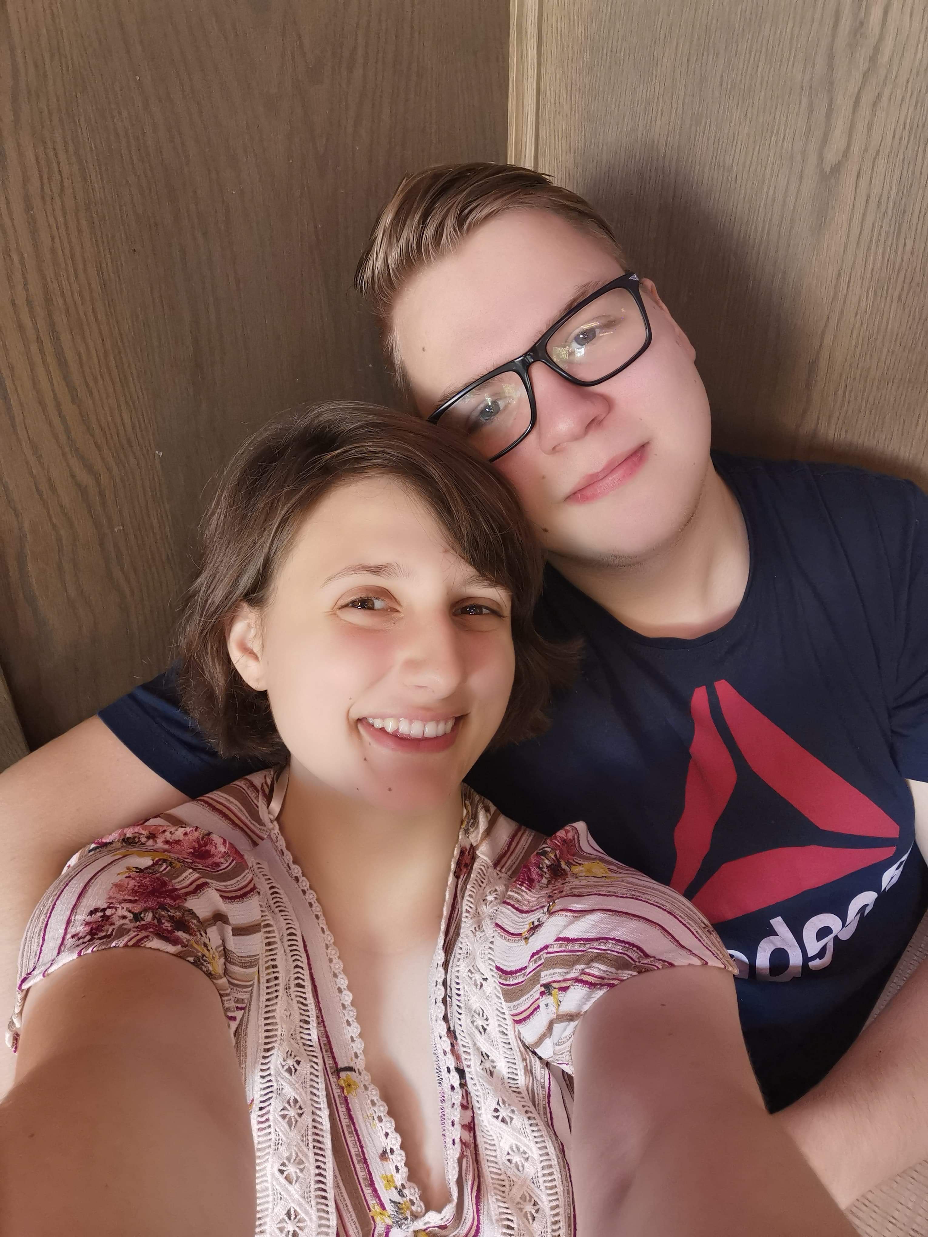 This is from when my long distance boyfriend came to visit