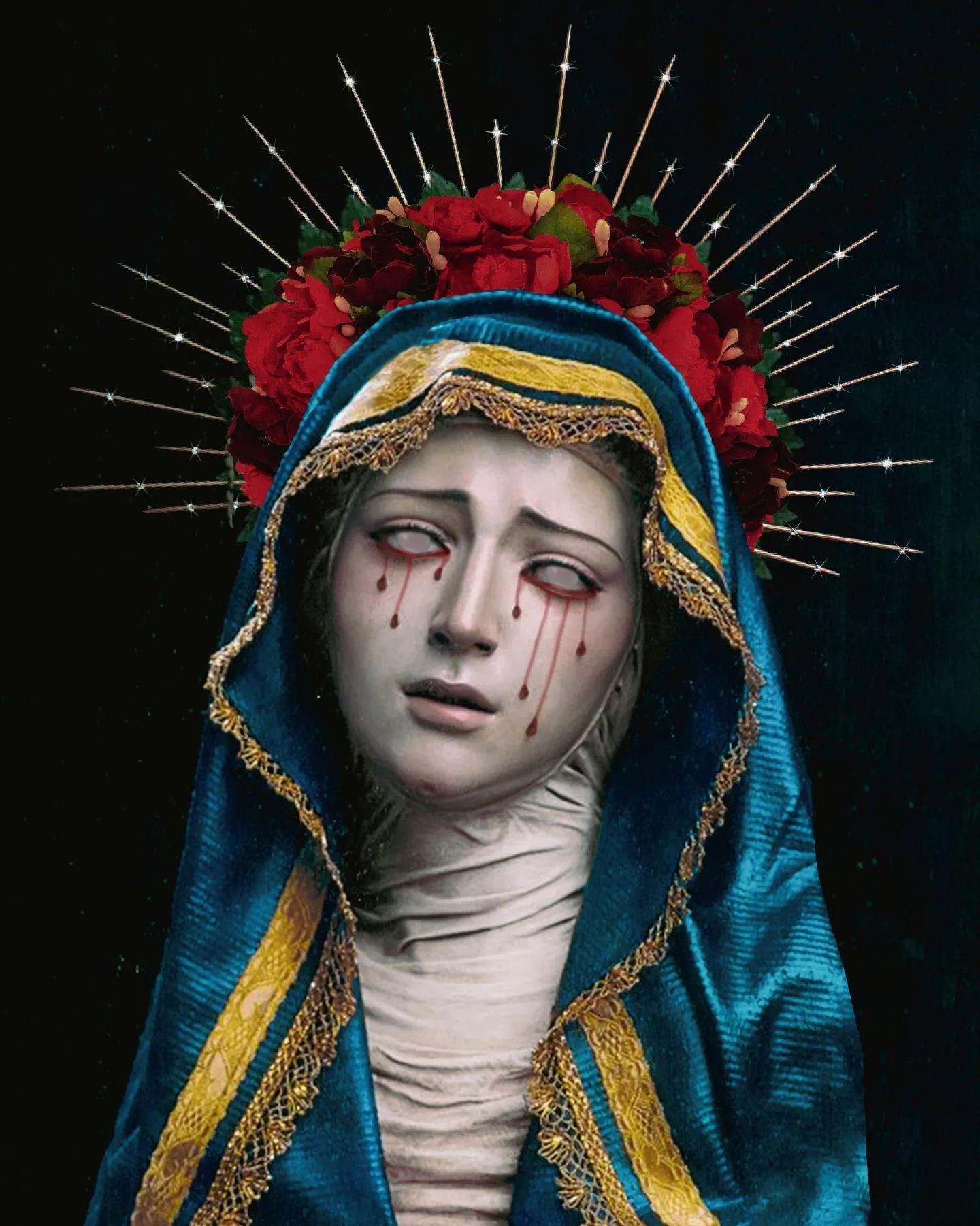 Weeping Mary creepy