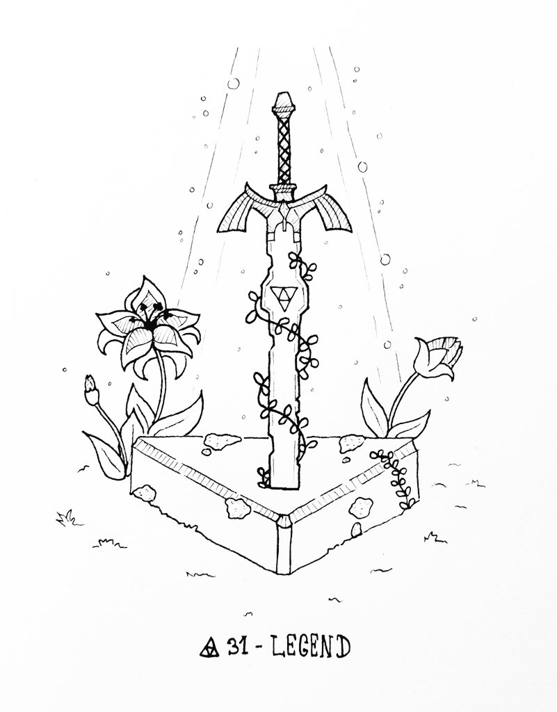 Hi, I'm new here and this is my drawing for my last Inktober prompt