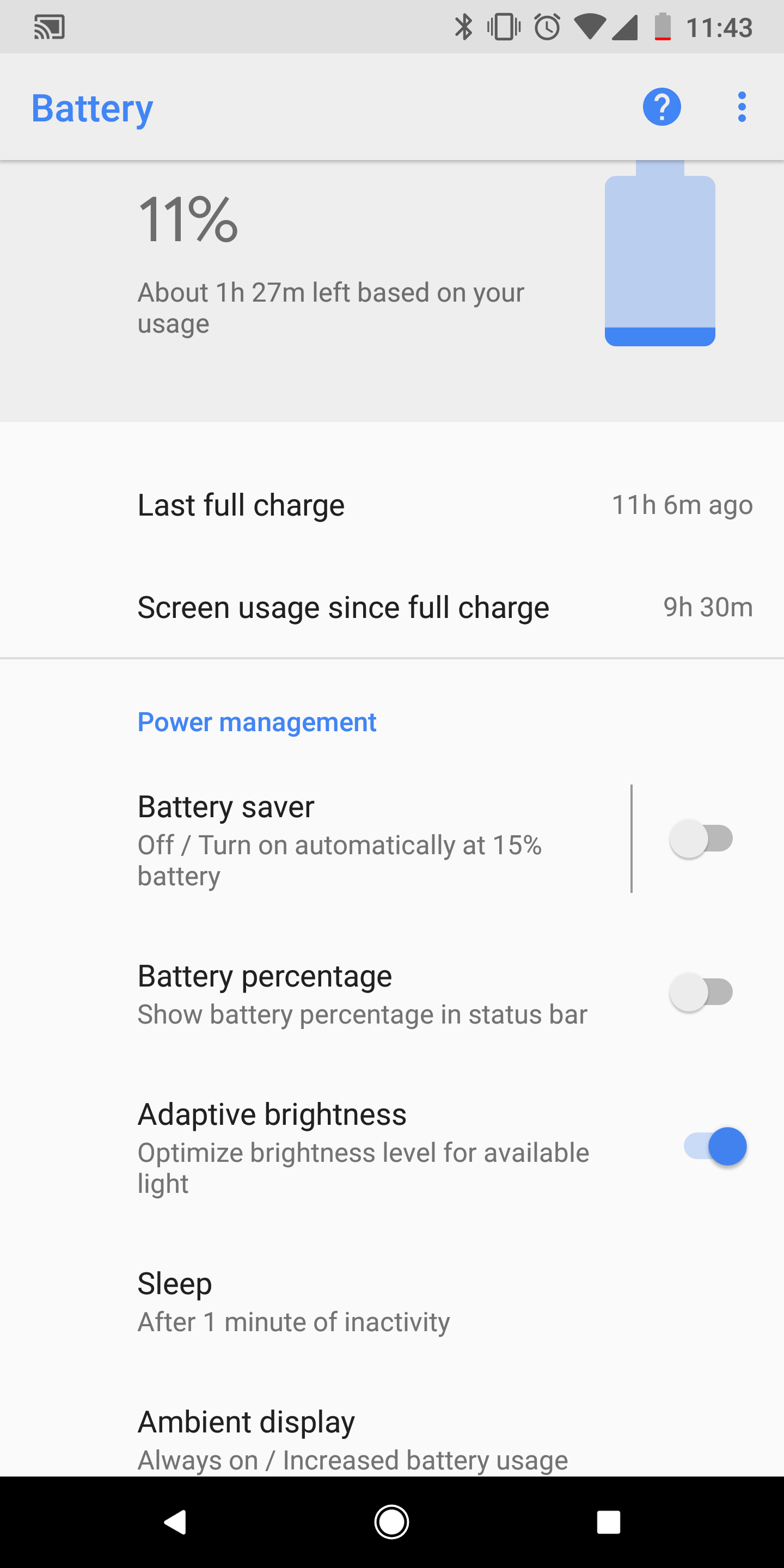 AMAZING Google Pixel 2 XL Battery Life!(with proof) GooglePixel2