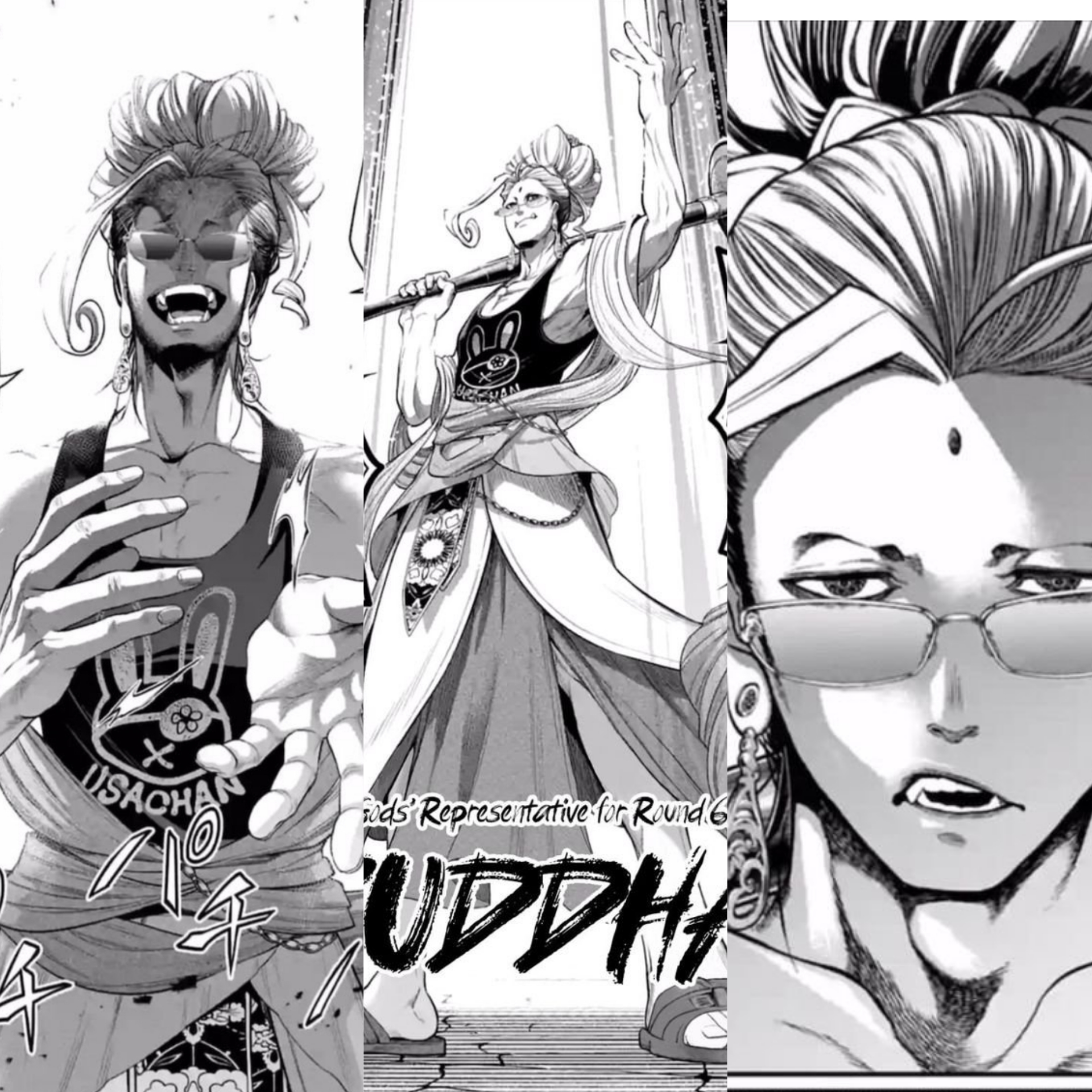 Very much in love with character from Record of Ragnarok. The Buddha