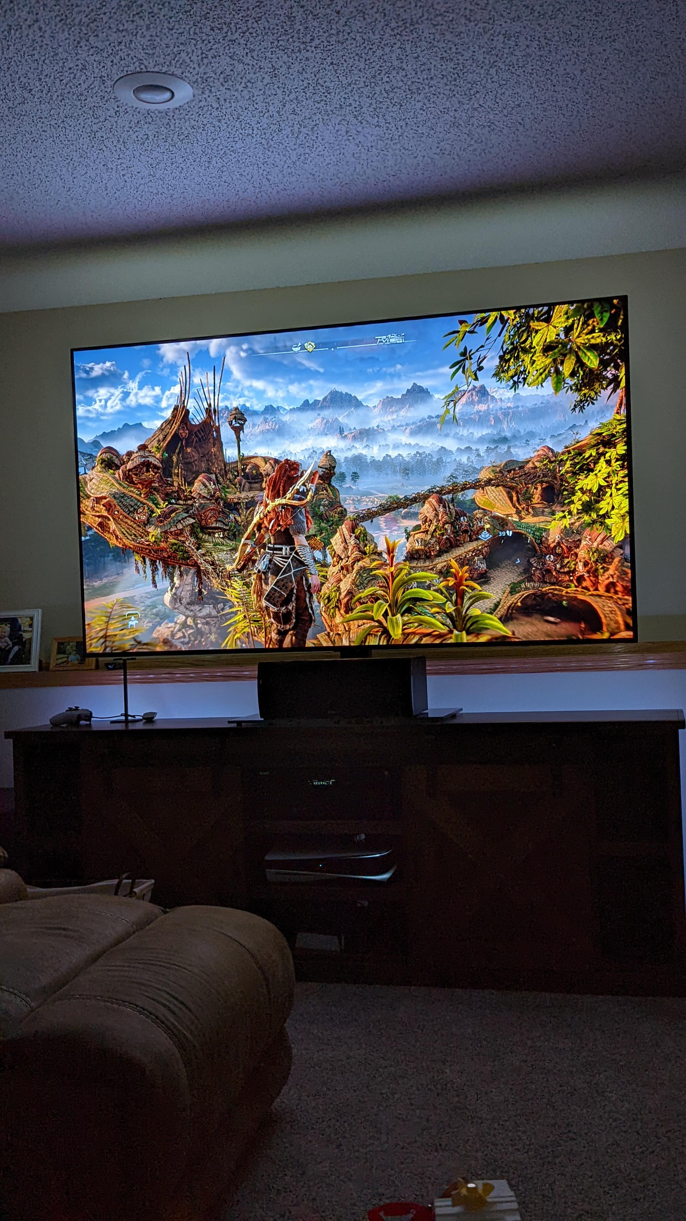 Went for an 83" C1. Looks amazing r/LGOLED